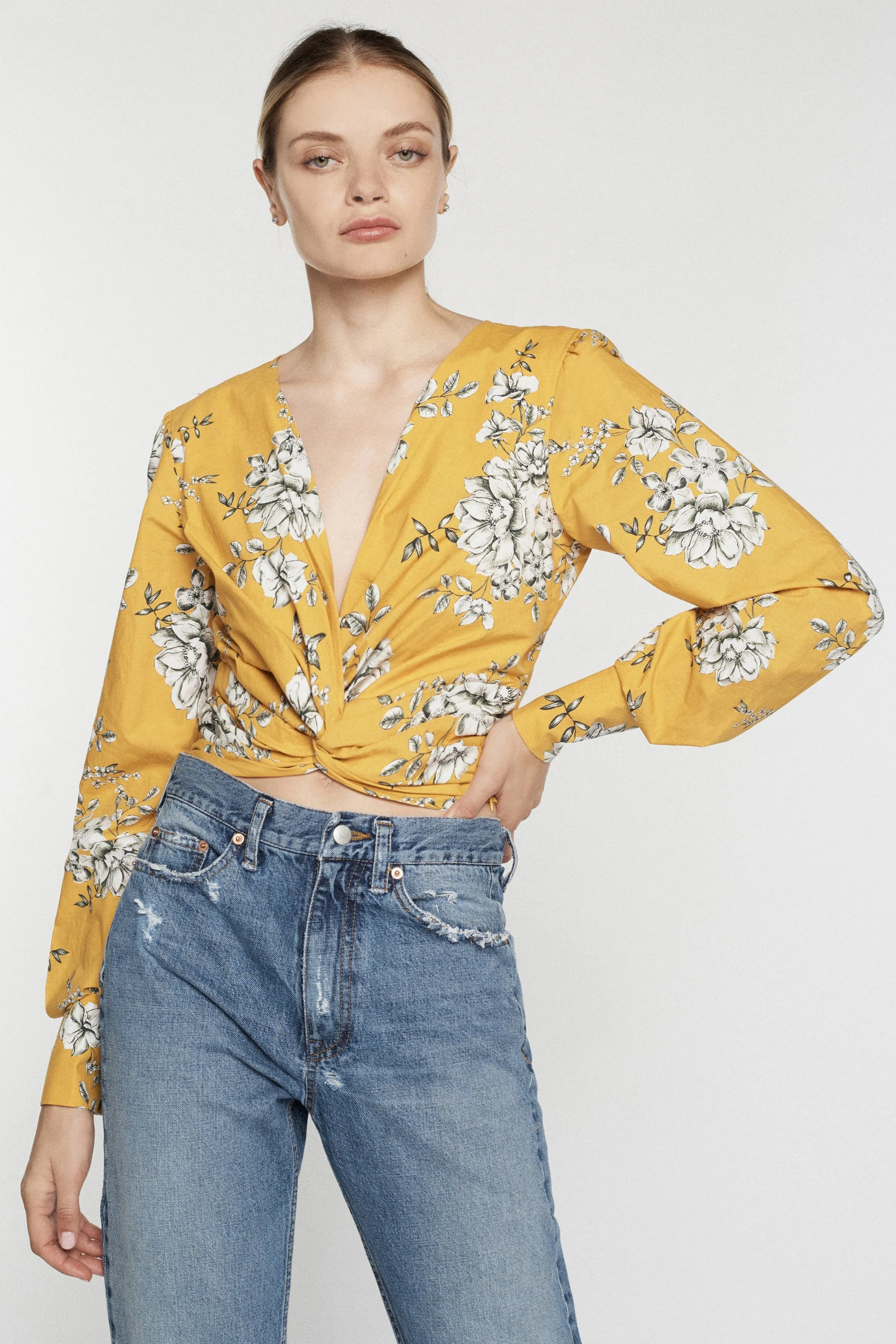 Karlee Twist Print Top sold by Marissa Webb