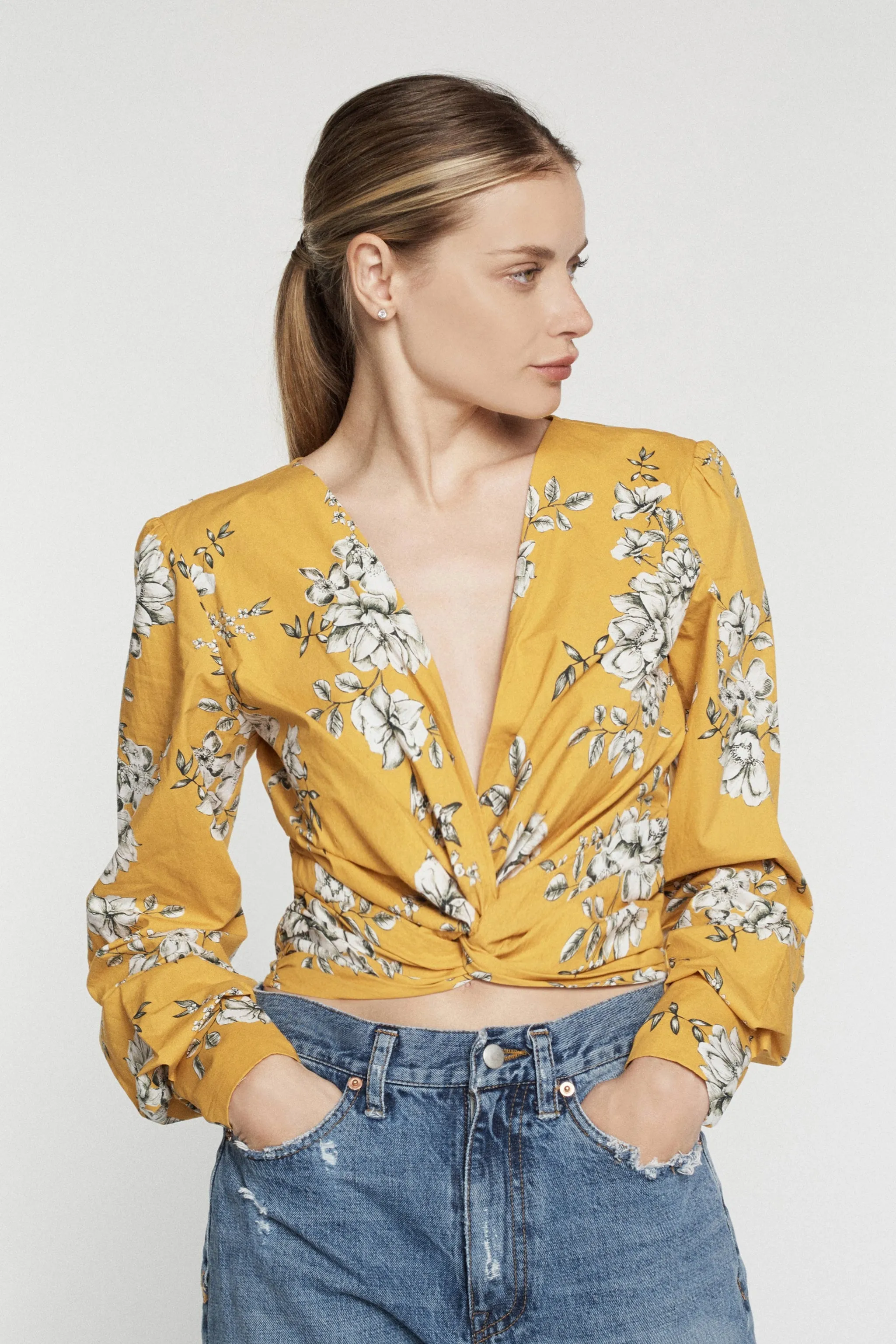 Karlee Twist Print Top sold by Marissa Webb product image thumbnail 2
