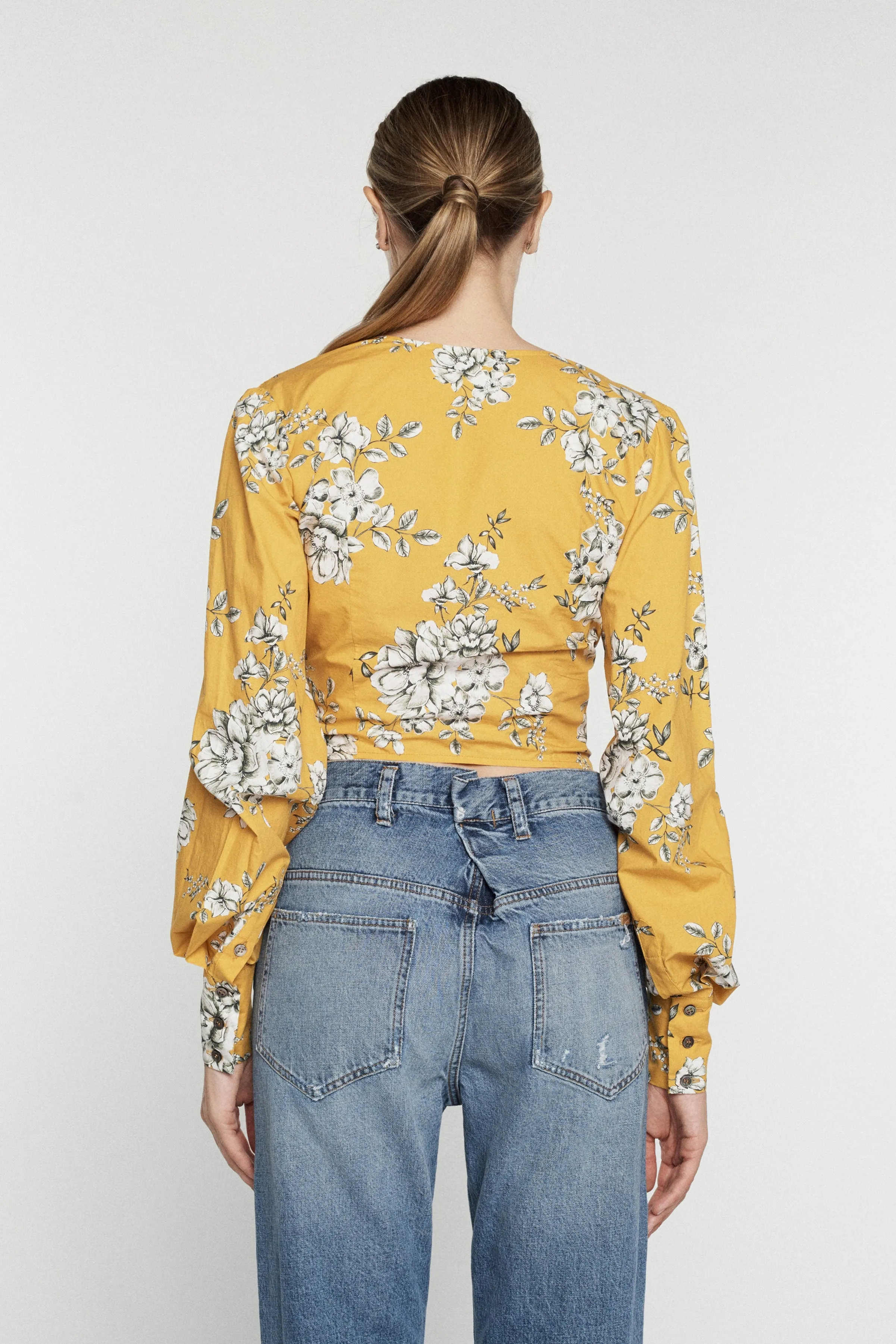 Karlee Twist Print Top sold by Marissa Webb product image thumbnail 4