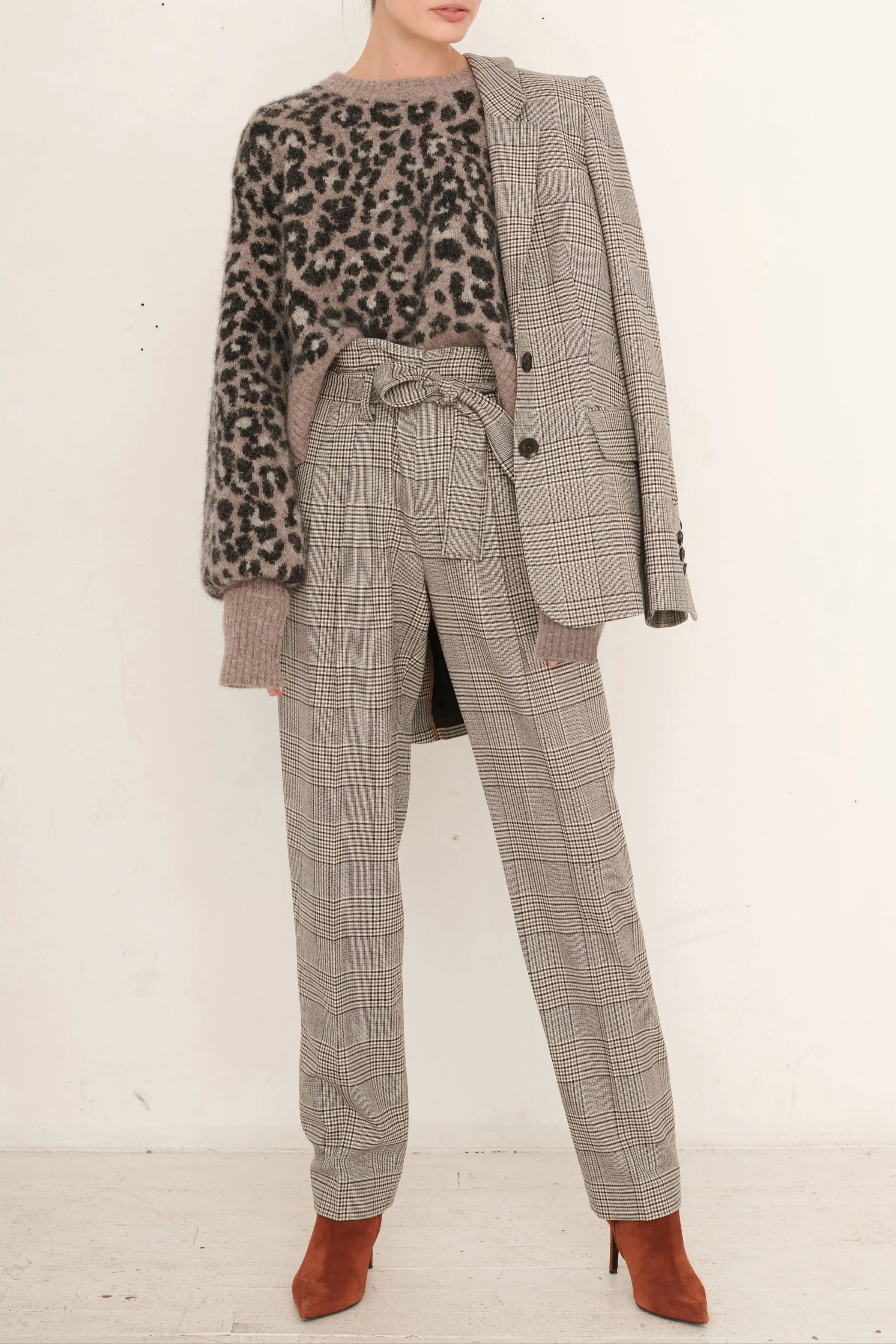 Ethan Plaid Pant sold by Marissa Webb product image thumbnail 4