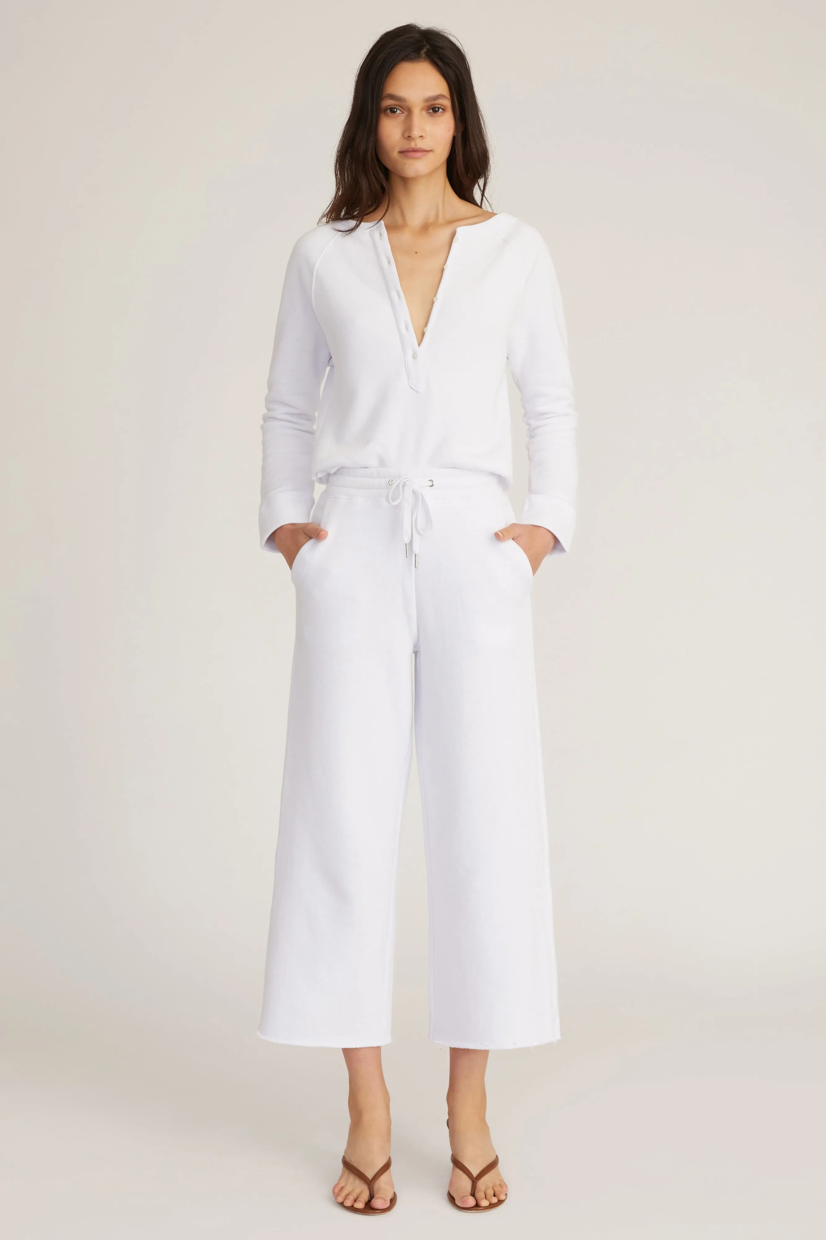 So Relaxed French Terry Wide Leg Sweatpant sold by Marissa Webb product image thumbnail 4