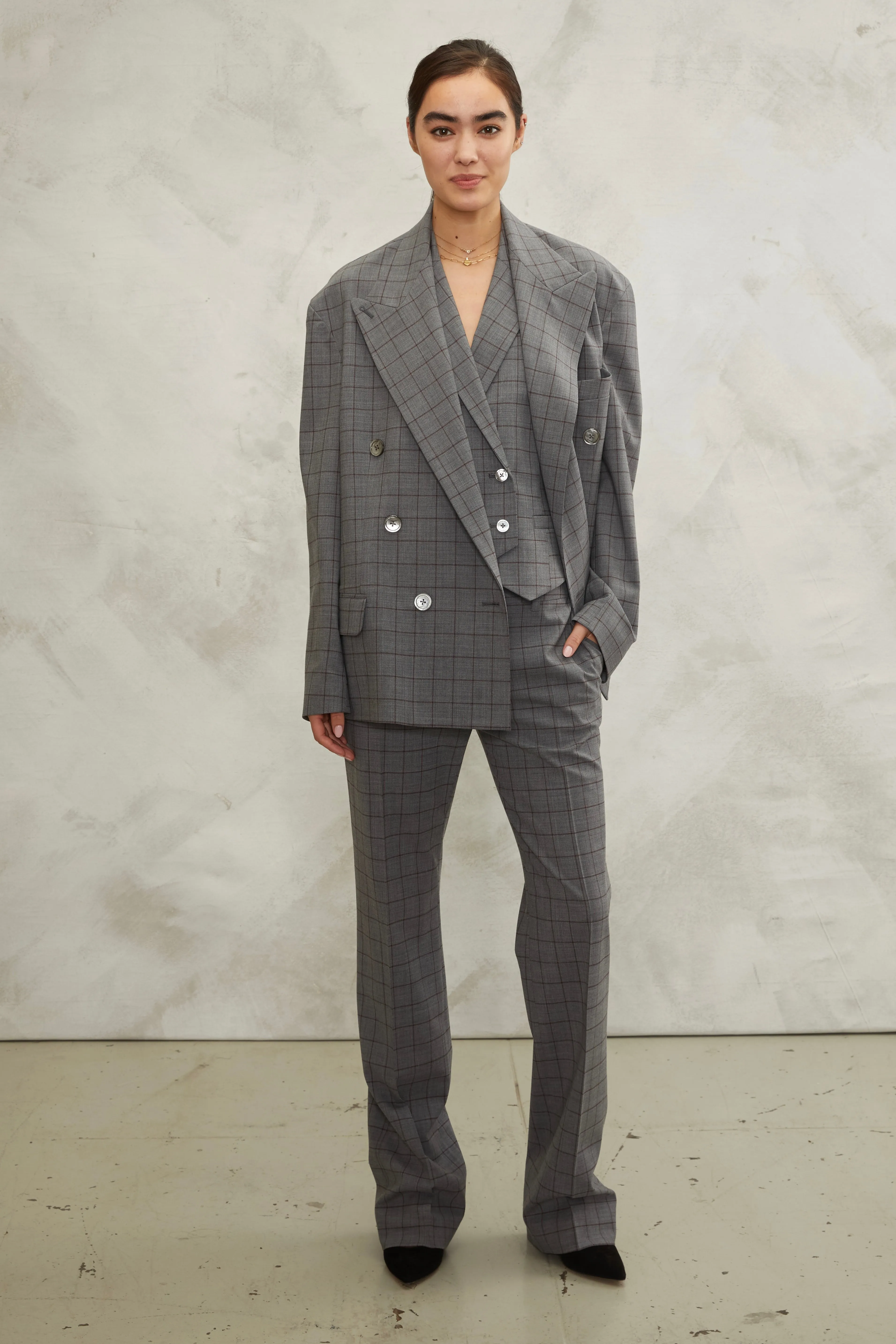 Carlo Low Rise Slim Flare Trouser sold by Marissa Webb product image thumbnail 2