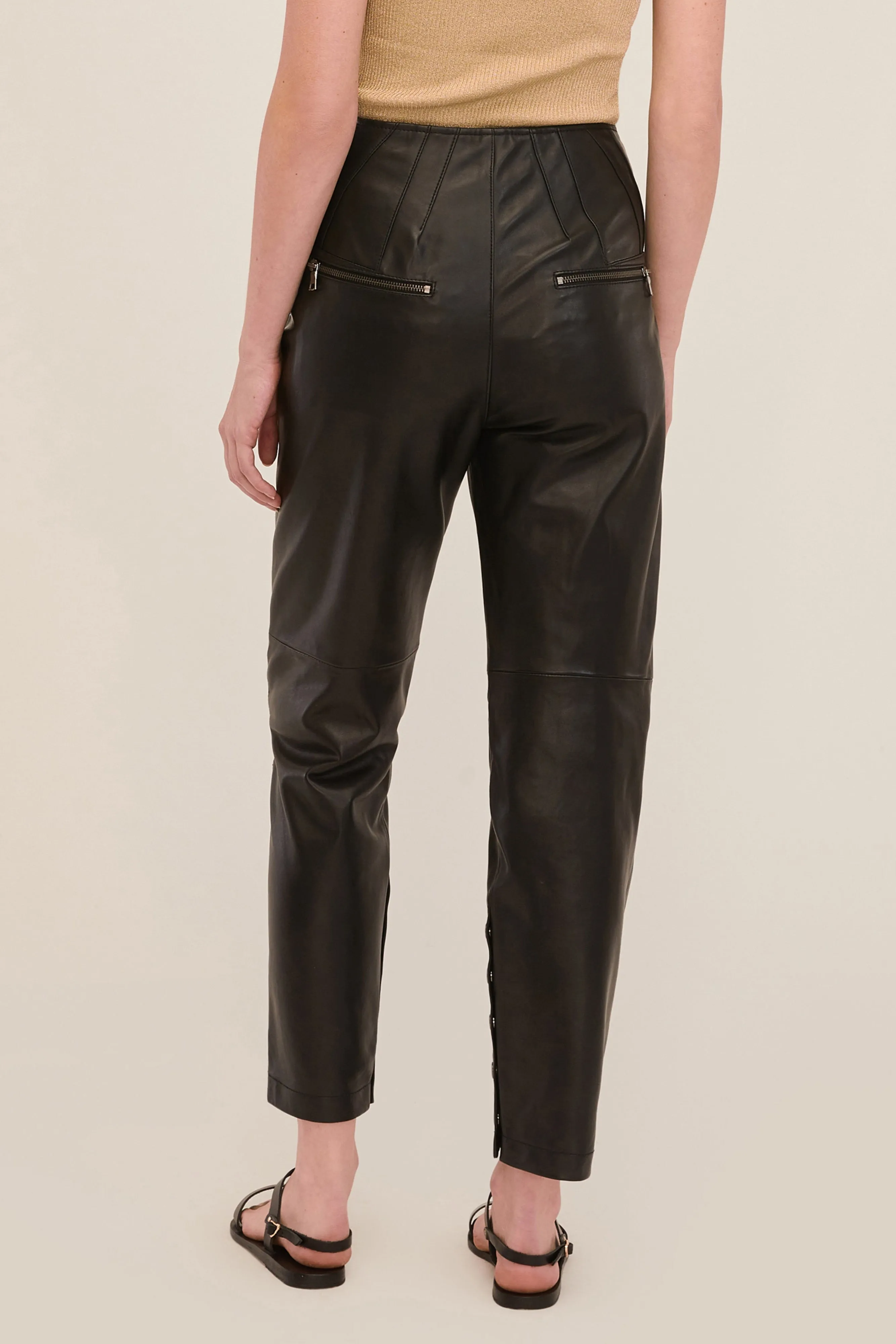 Full Length Leather Pant sold by Marissa Webb product image thumbnail 2