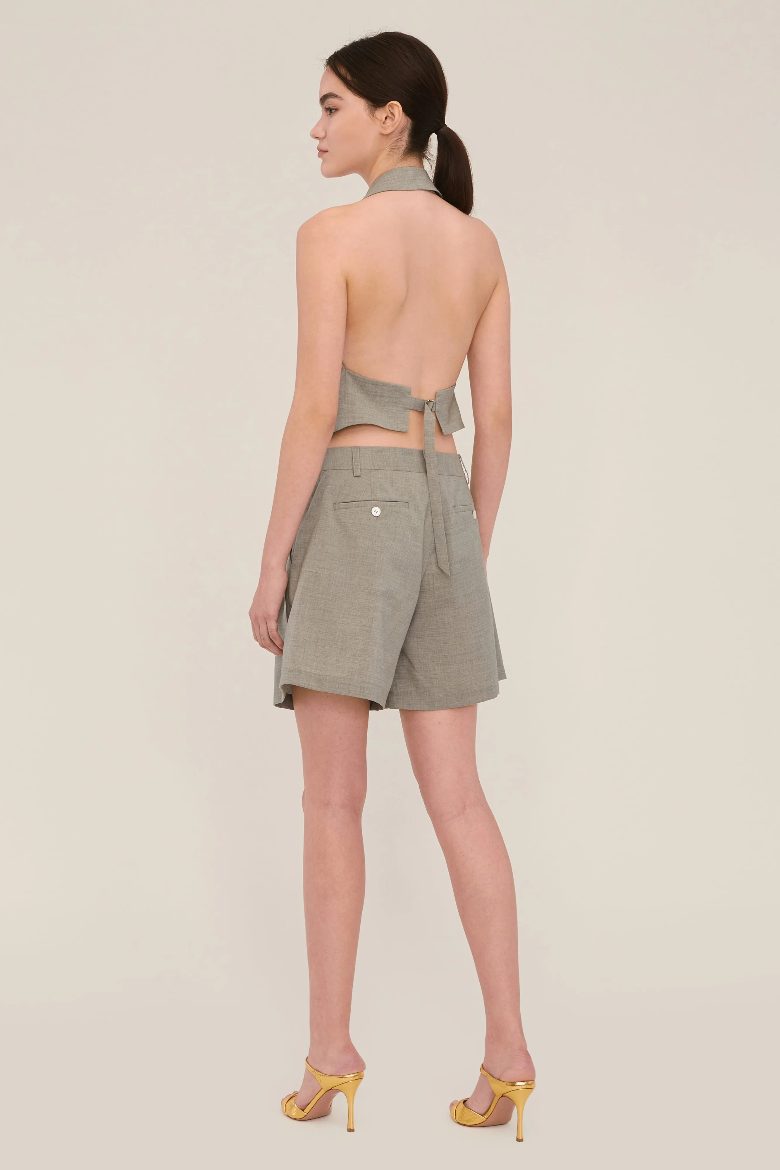 Bailey Pleated Wool Short sold by Marissa Webb product image thumbnail 5