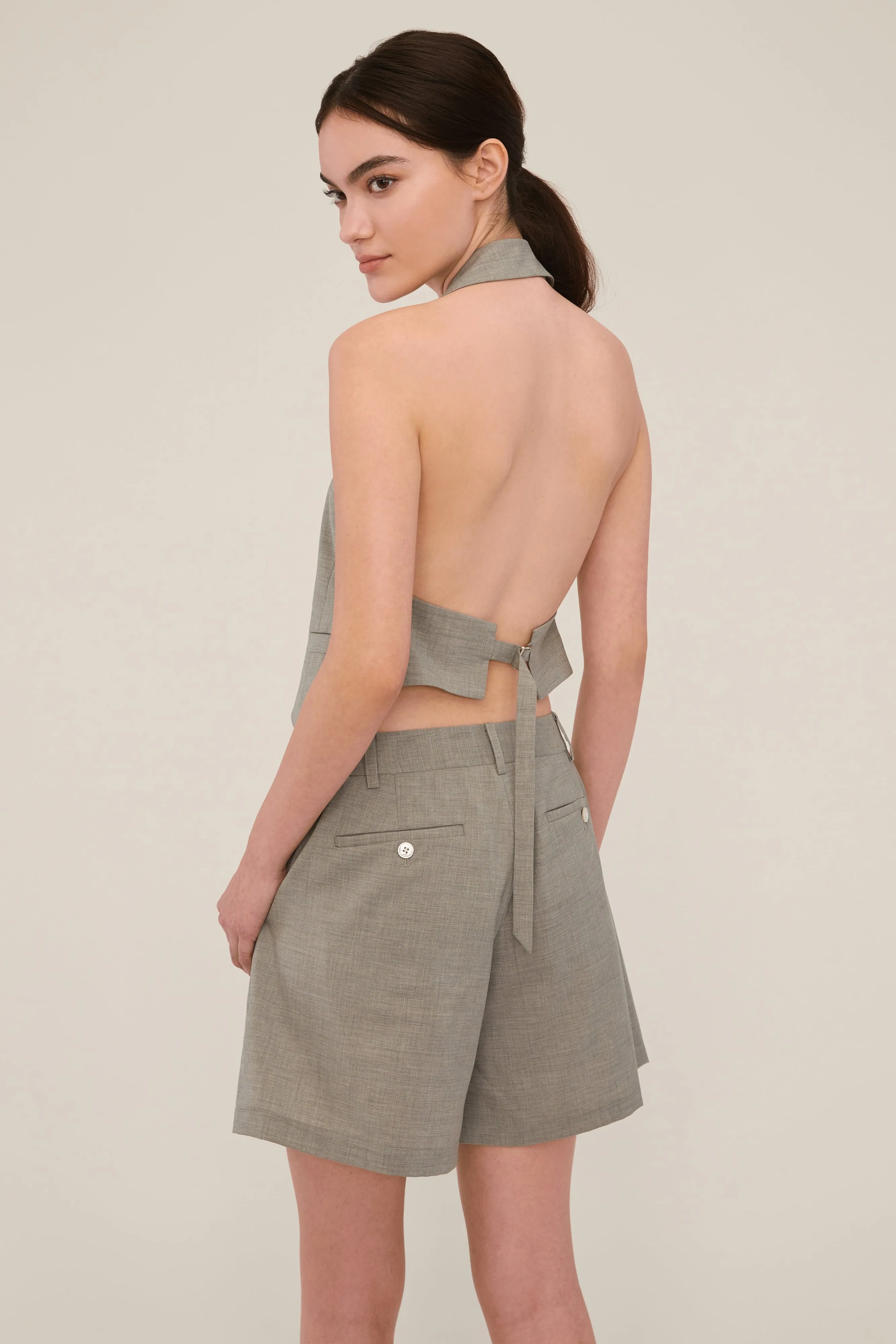 Bailey Pleated Wool Short sold by Marissa Webb product image thumbnail 3