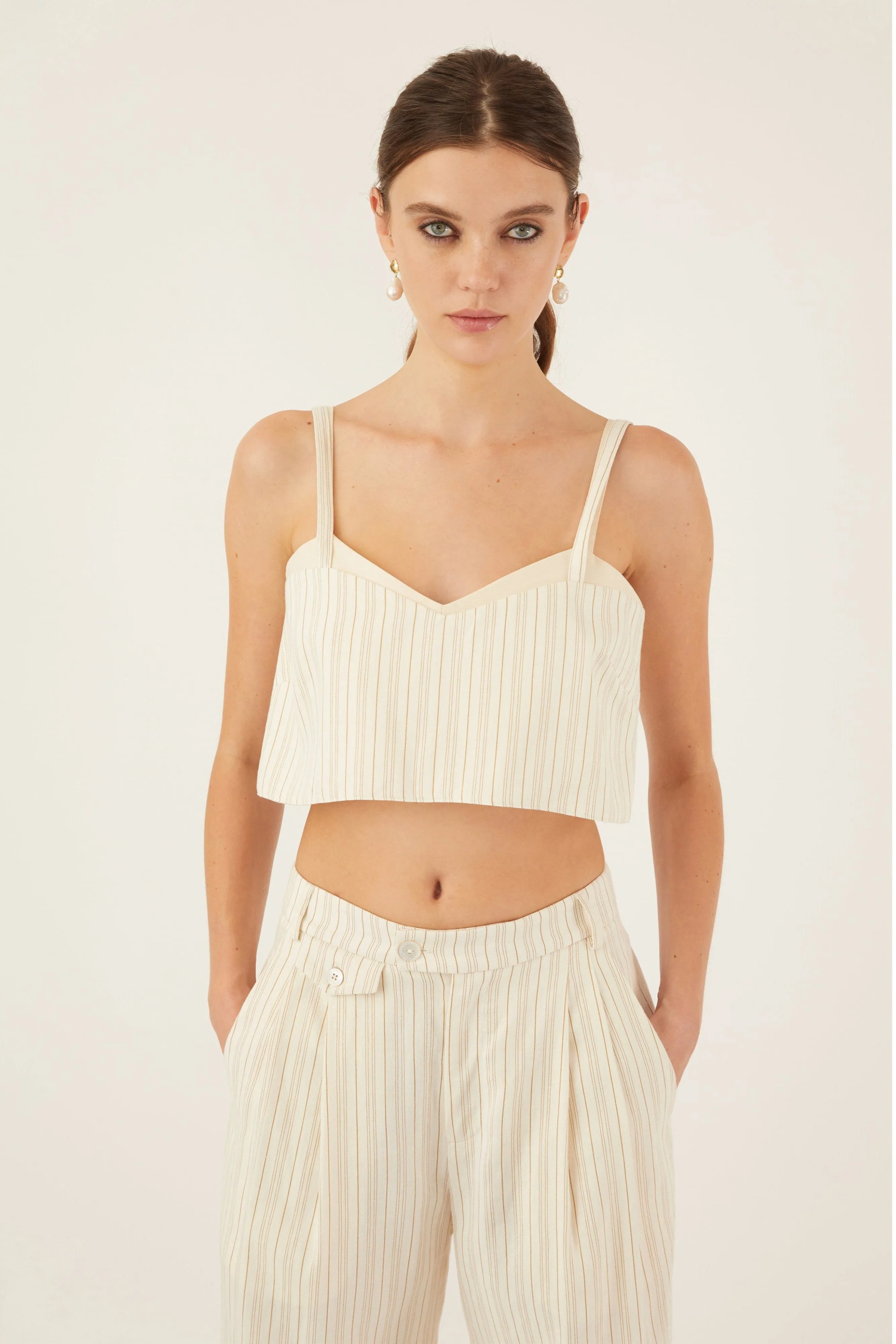 Monet Layered Crop Top sold by Marissa Webb