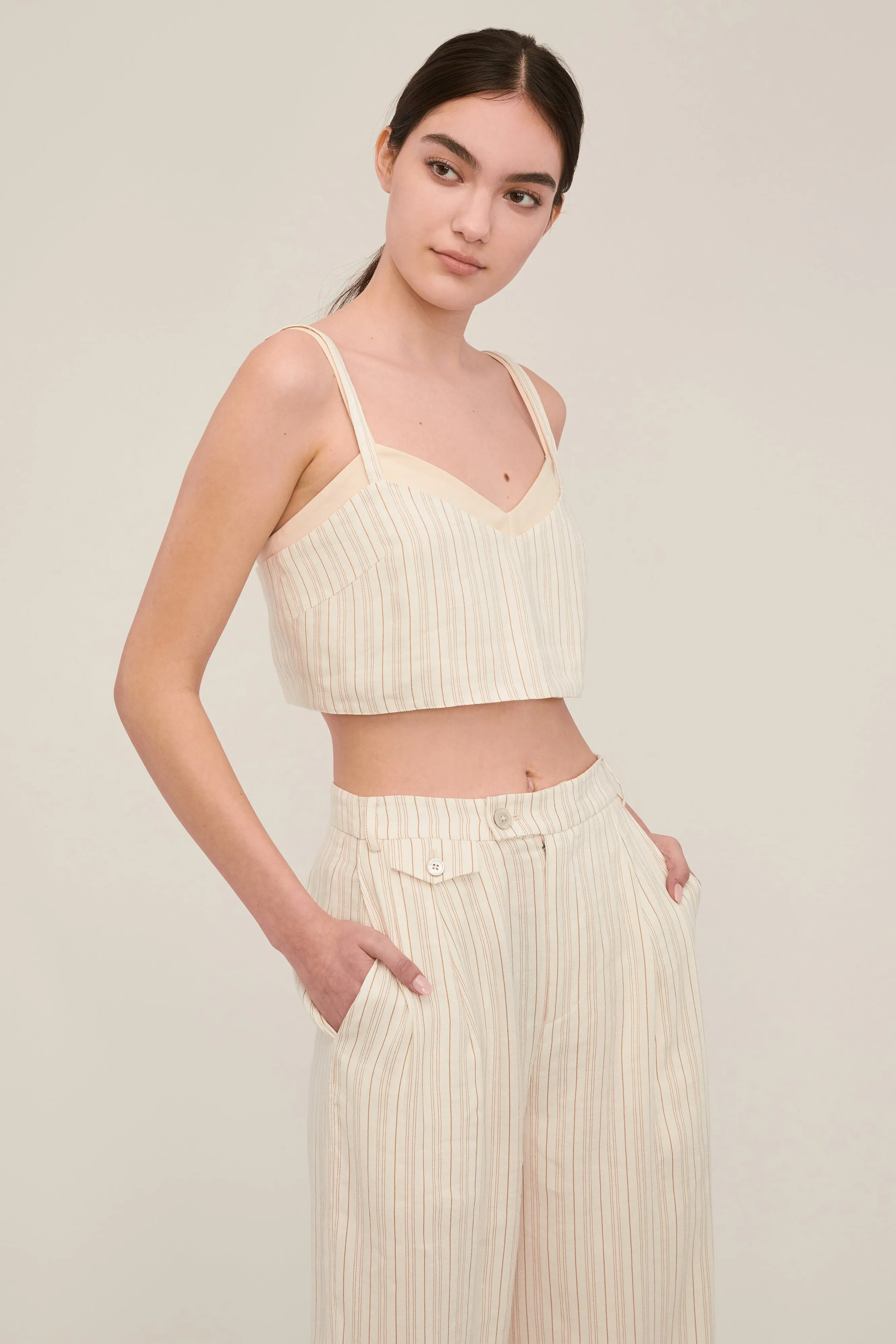 Monet Layered Crop Top sold by Marissa Webb product image thumbnail 2