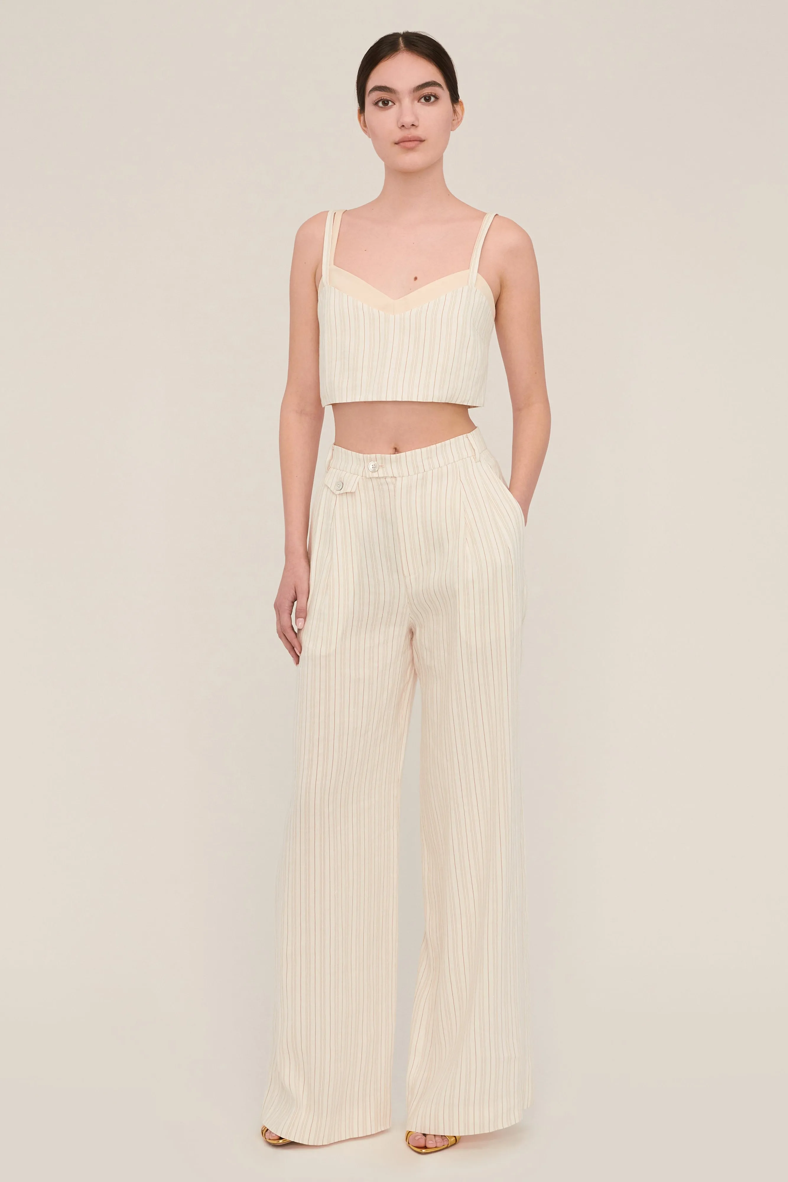 Monet Layered Crop Top sold by Marissa Webb product image thumbnail 4