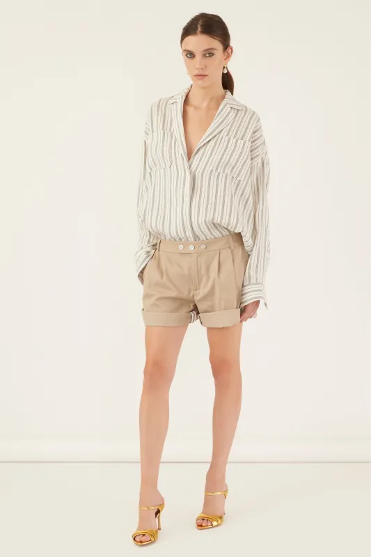 Bailey Pleated Chino Short sold by Marissa Webb