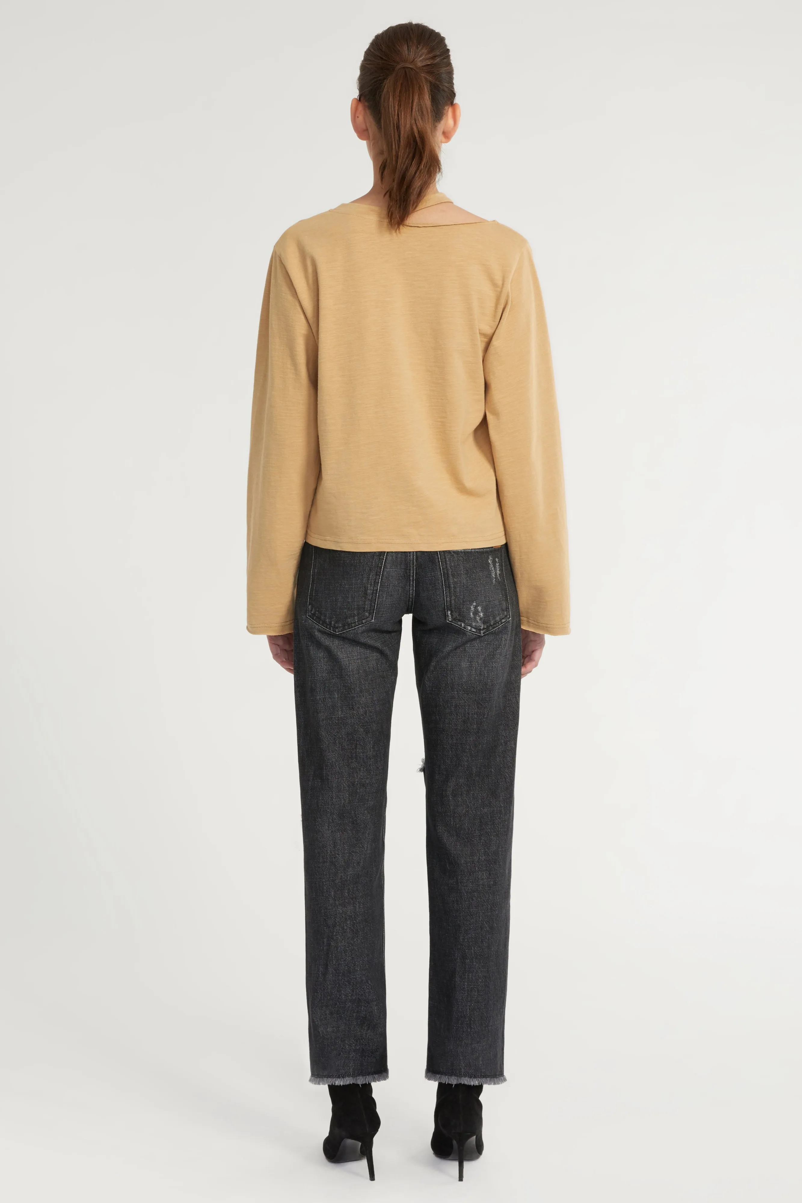 Tate Cut Out Long Sleeve in Sedona sold by Marissa Webb product image thumbnail 4