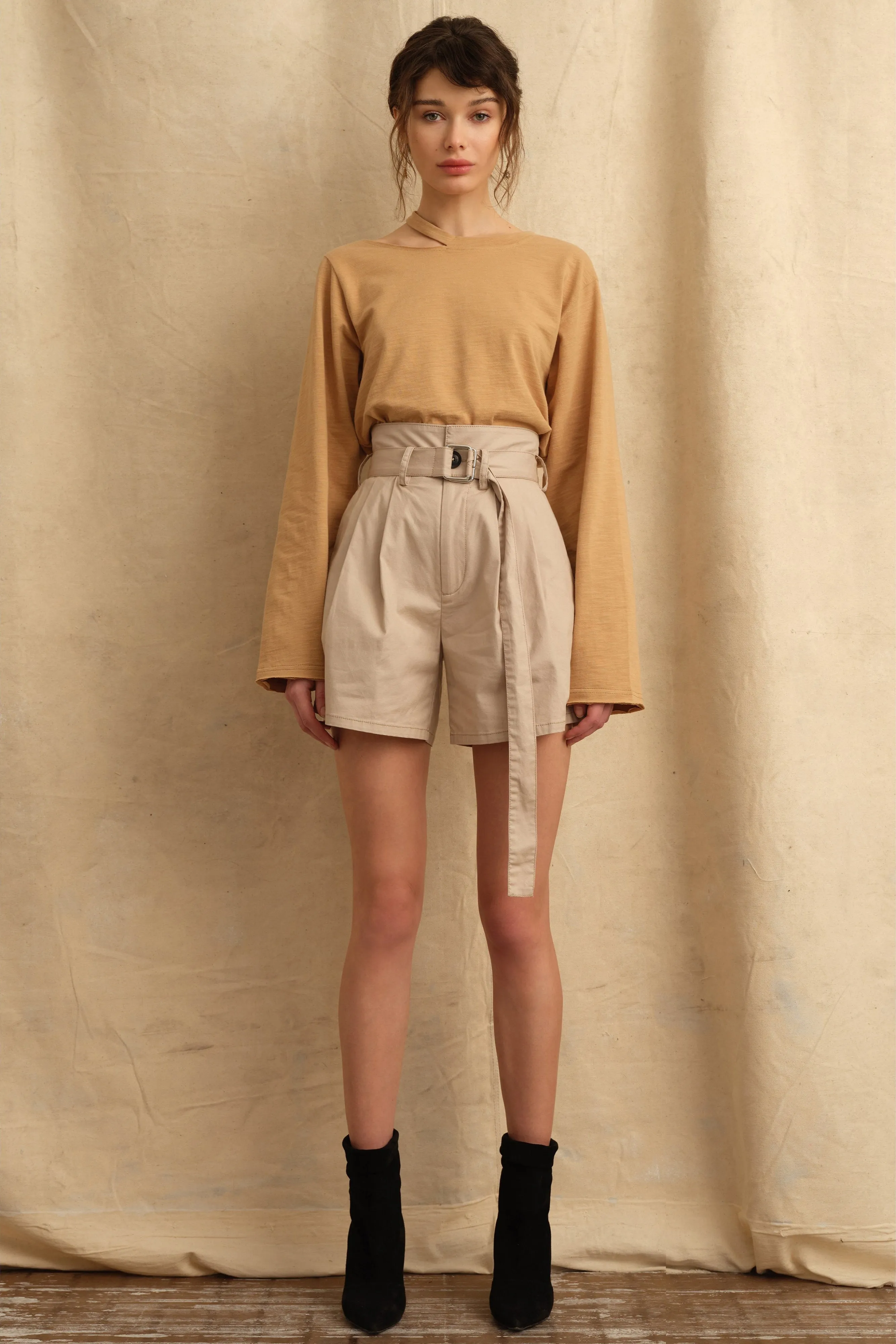 Tate Cut Out Long Sleeve in Sedona sold by Marissa Webb product image thumbnail 5