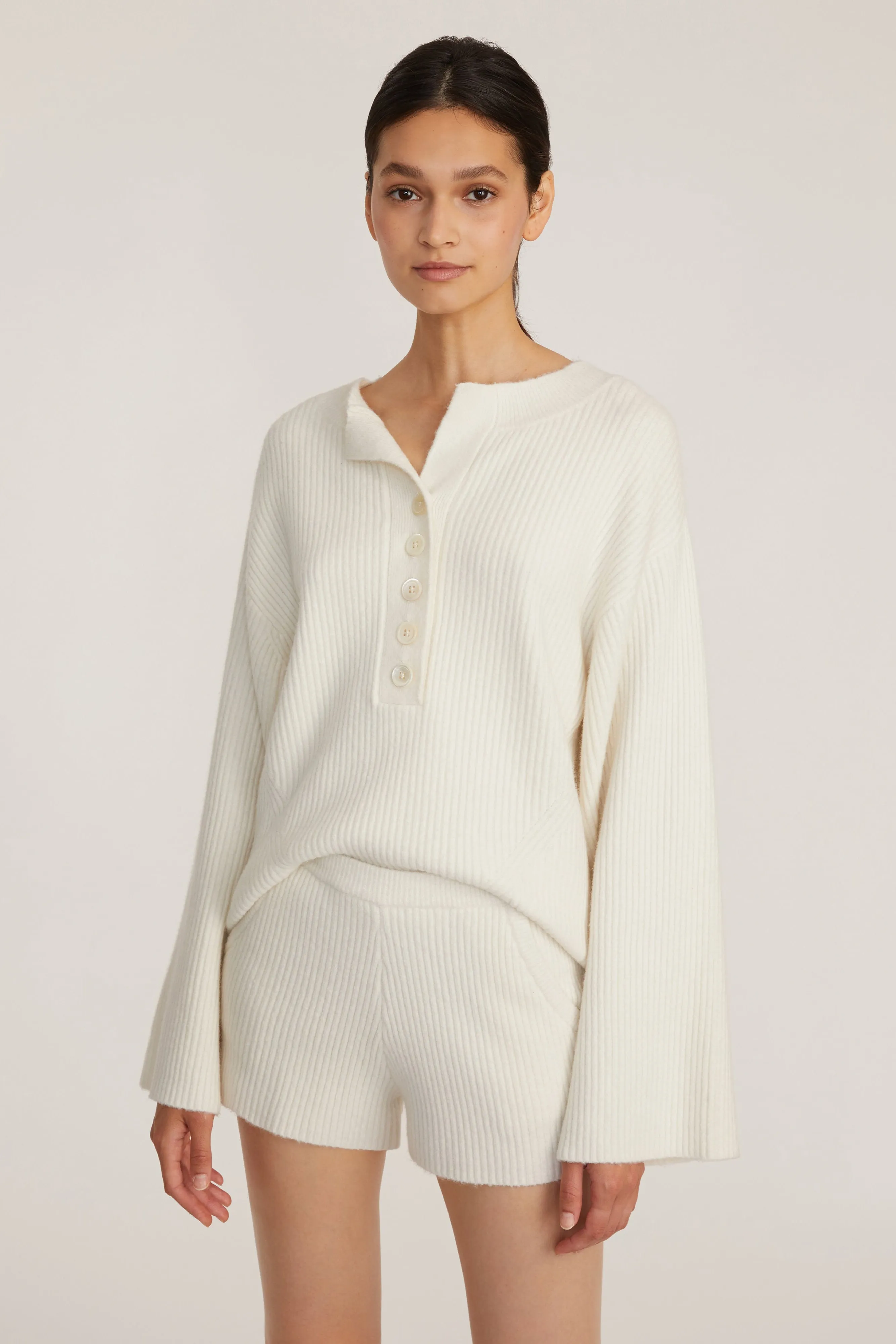 Arie Ribbed Cashmere Blend Short sold by Marissa Webb product image thumbnail 4