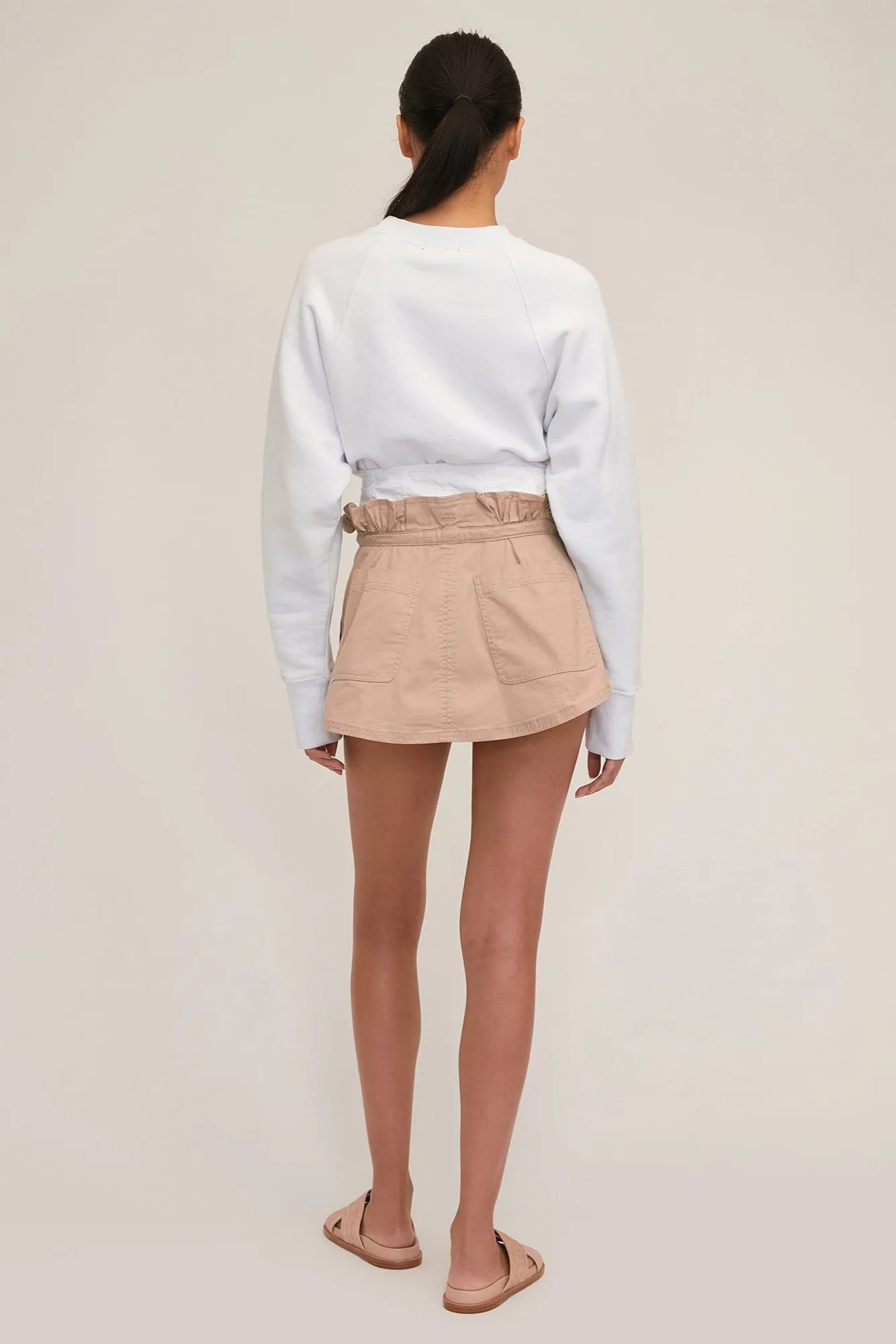 Layla Contrast Corset Cargo Skirt sold by Marissa Webb product image thumbnail 4