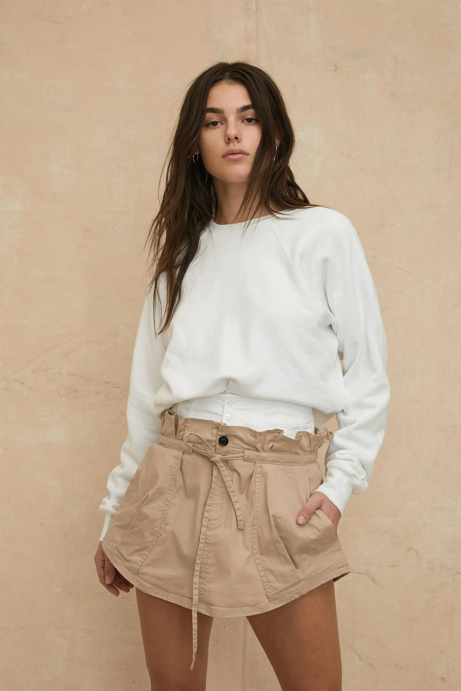 Layla Contrast Corset Cargo Skirt sold by Marissa Webb