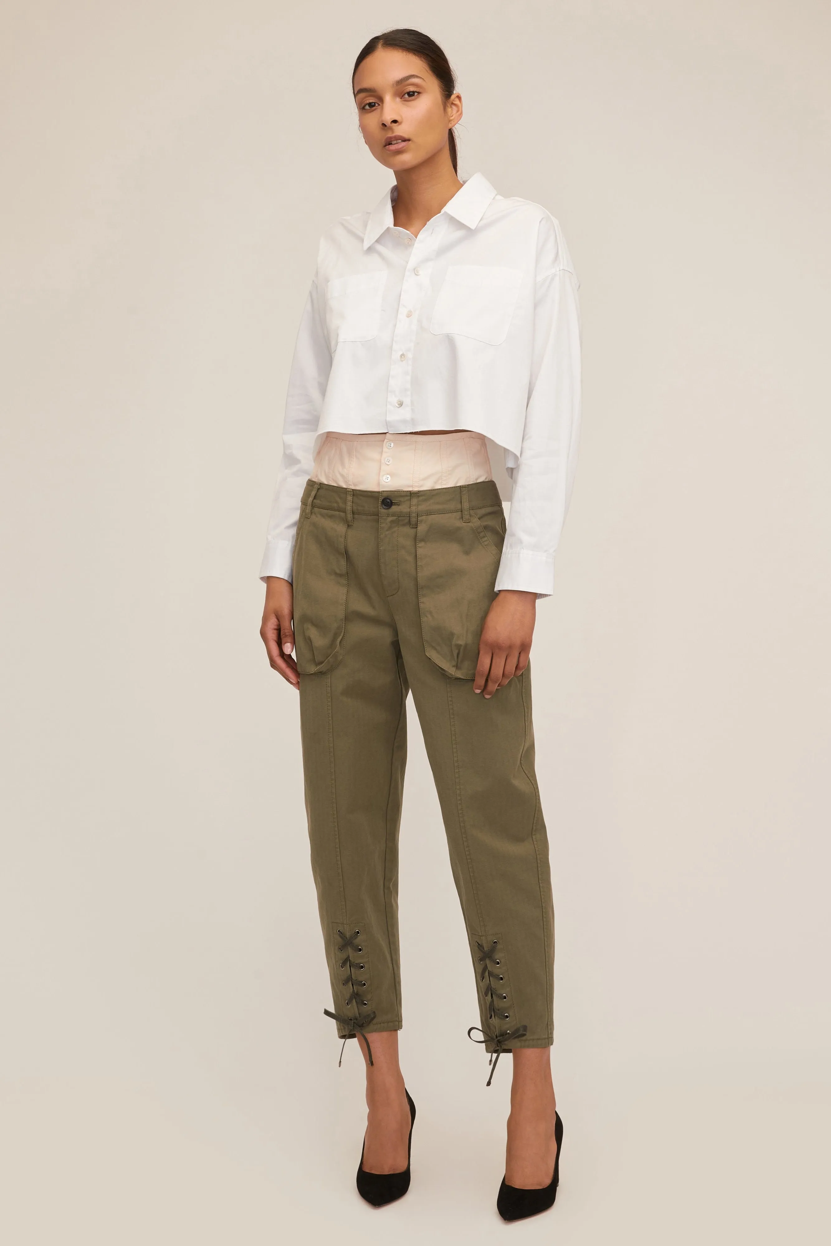 Ada Corset Tapered Leg Pant sold by Marissa Webb product image thumbnail 3