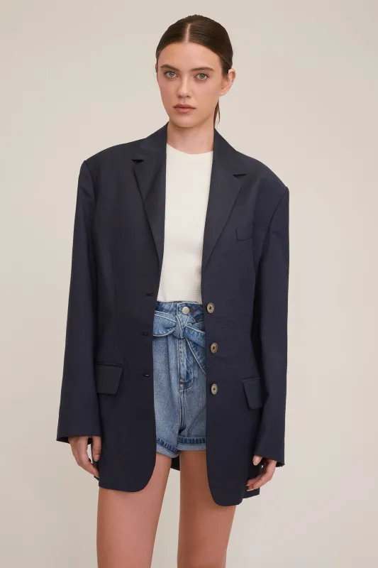 Cohen Boyfriend Wool Blazer Dress made by Marissa Webb