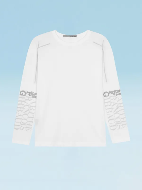 NA-SHIRT LONG SLEEVED WHITE sold by Marithe Francois Girbaud