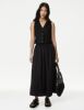 Pure Cotton Midi Skirt sold by Marks & Spencer