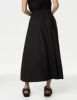 Pure Cotton Midi Skirt sold by Marks & Spencer