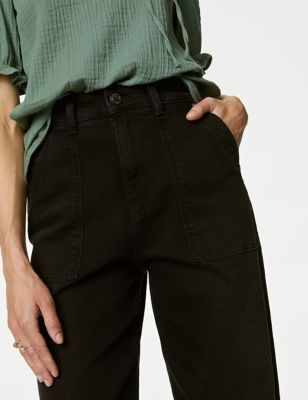 High Waisted Wide Leg Jeans sold by Marks & Spencer product image thumbnail 4