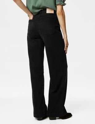 High Waisted Wide Leg Jeans sold by Marks & Spencer product image thumbnail 5