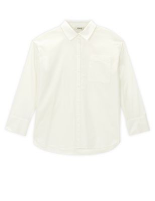 Organic Cotton Collared Shirt sold by Marks & Spencer product image thumbnail 2