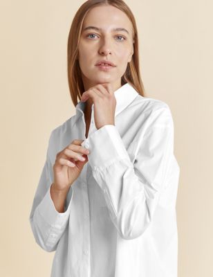 Organic Cotton Collared Shirt sold by Marks & Spencer product image thumbnail 5