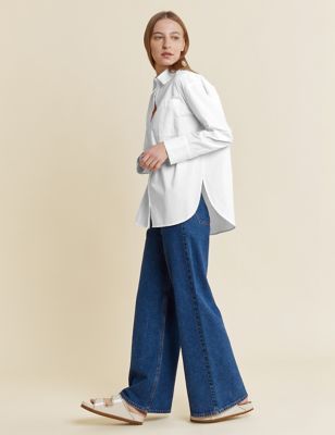 Organic Cotton Collared Shirt sold by Marks & Spencer product image thumbnail 6