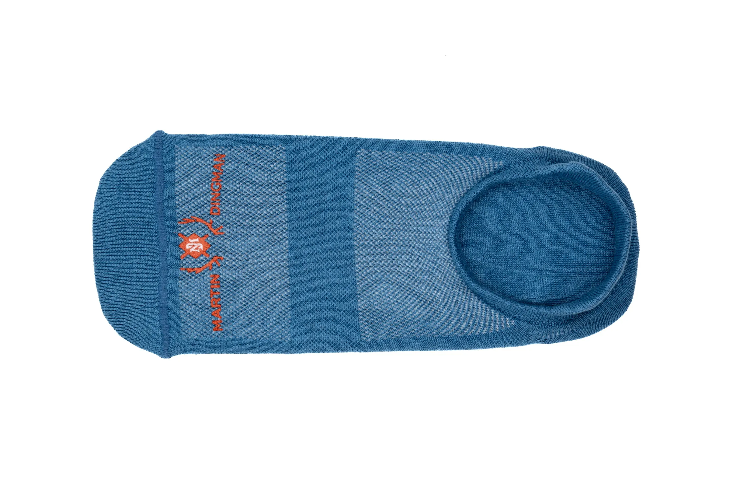 Ultimate Ventilated Peruvian Pima Cotton Sneaker Socks - Sky Blue sold by Martin Dingman product image thumbnail 2