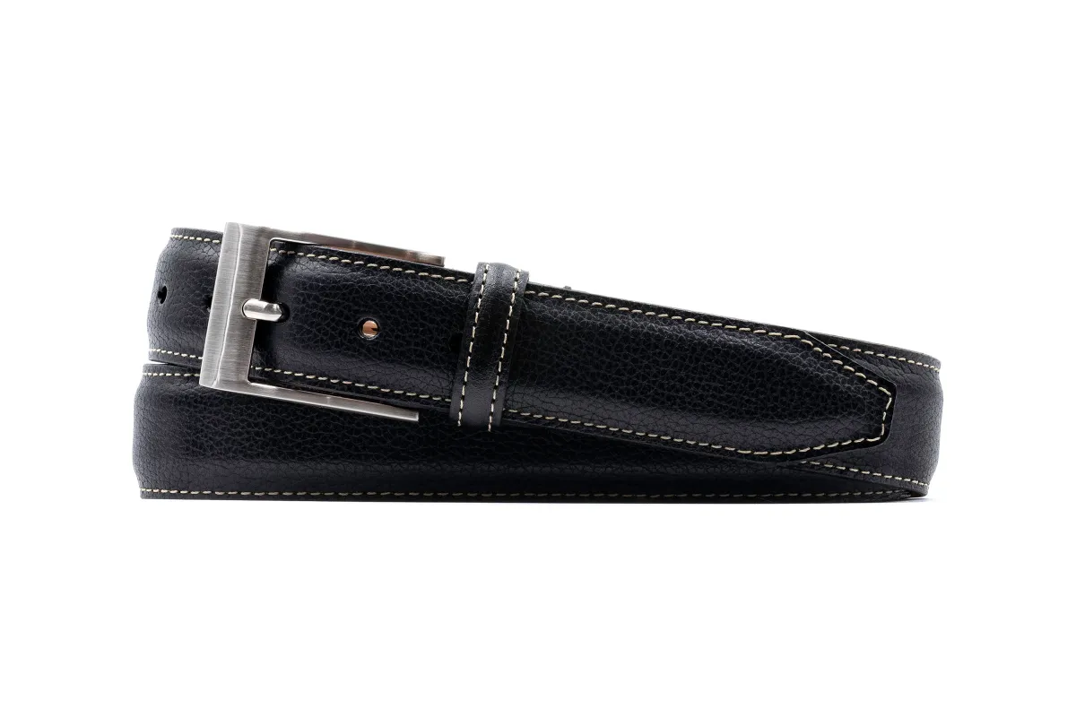Royal Pebble Grain Belt - Black made by Martin Dingman