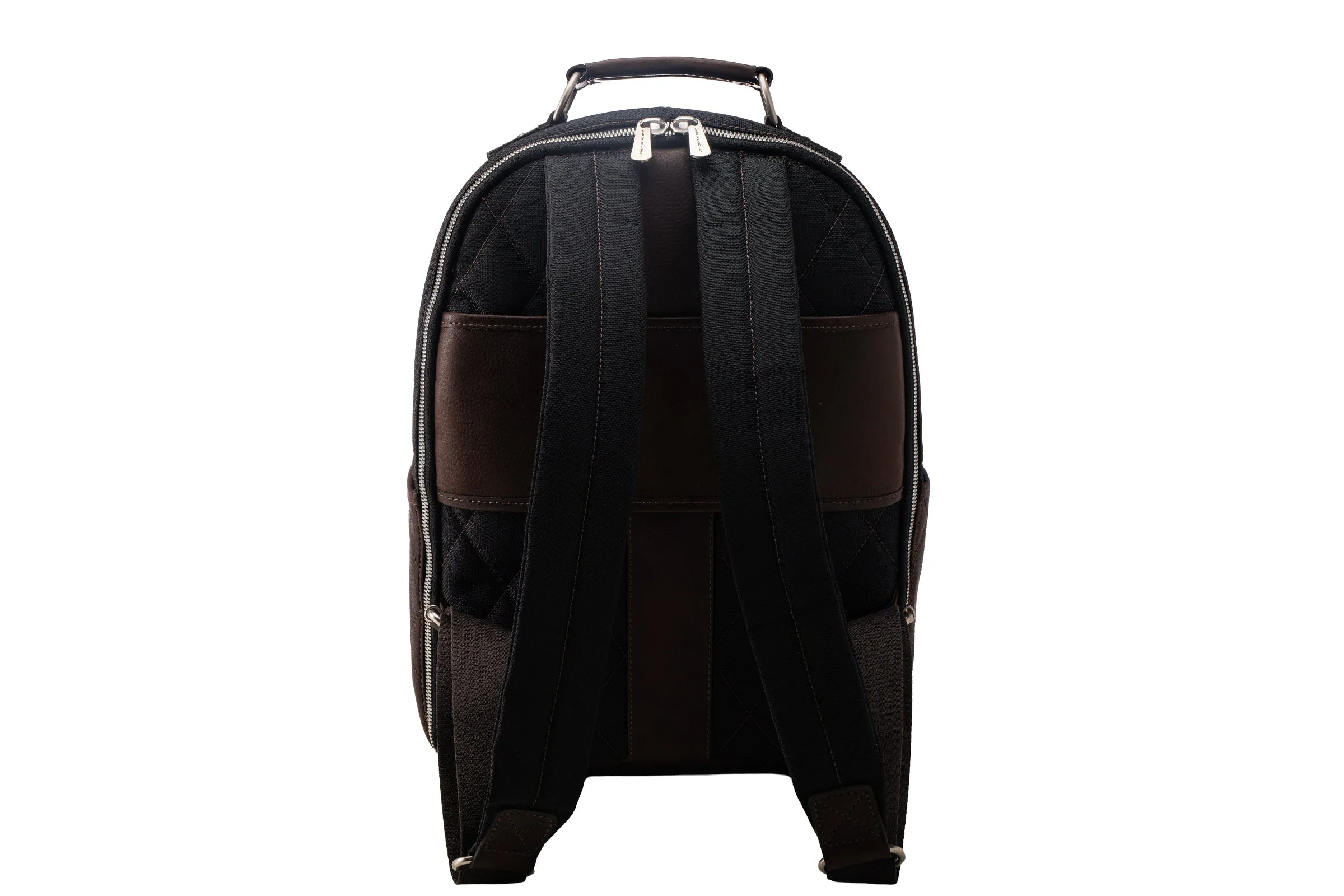 Executive Nylon Backpack - Black sold by Martin Dingman product image thumbnail 3