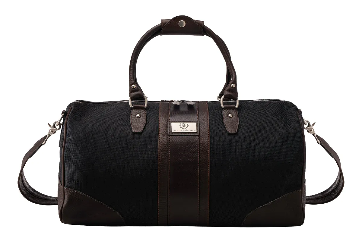 Executive Ballistic Nylon Duffel - Black made by Martin Dingman