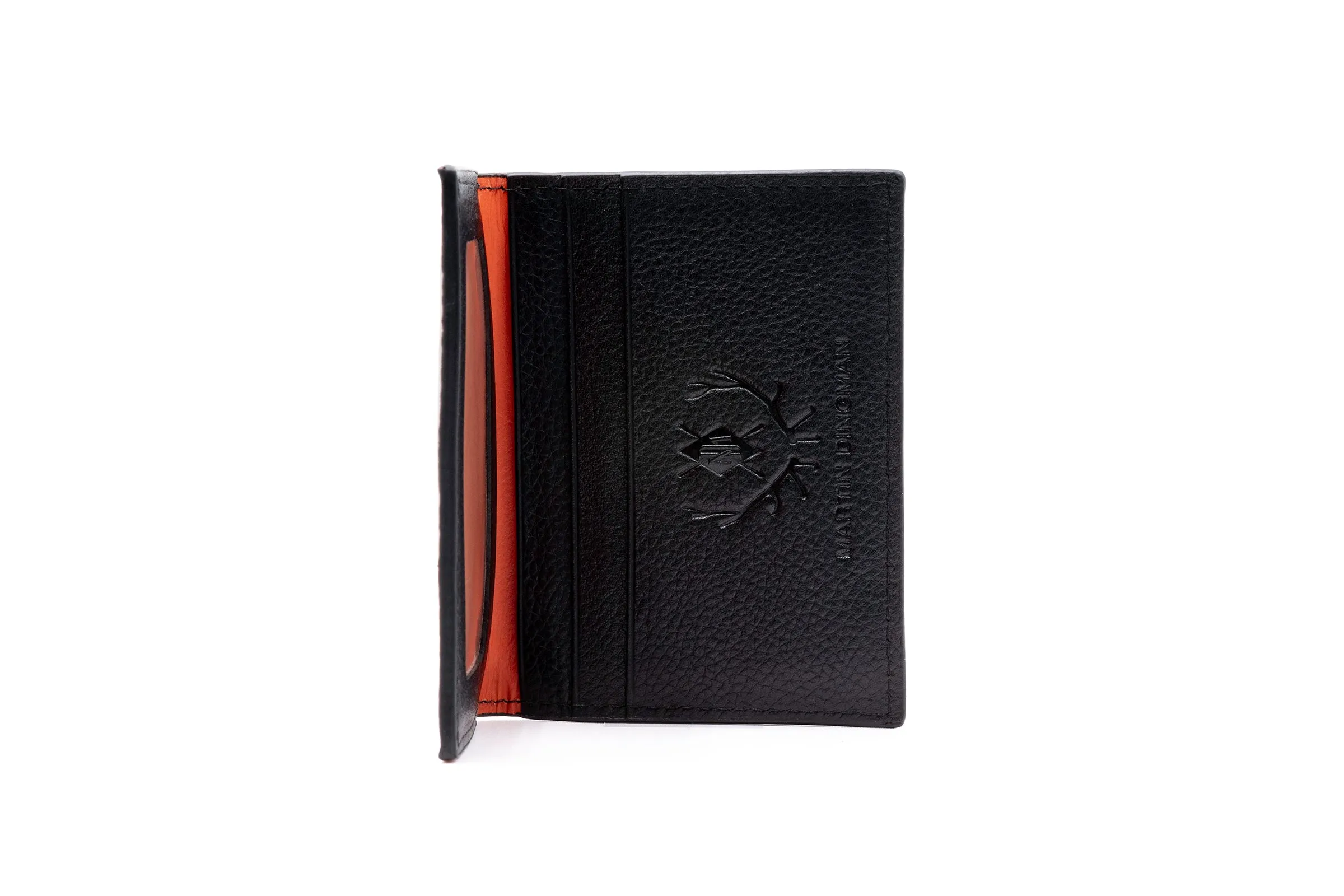 Edward Saddle Leather ID Wallet - Black sold by Martin Dingman product image thumbnail 2