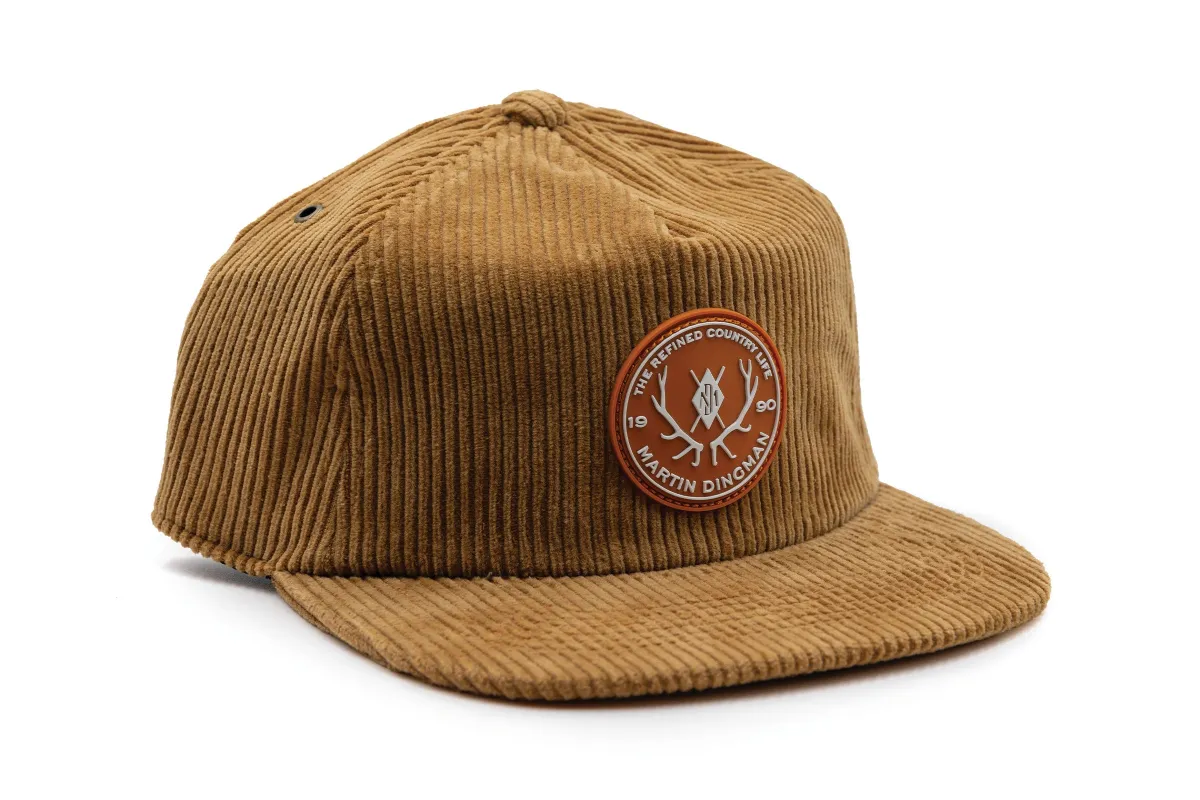 Corduroy Country Cap - Tobacco made by Martin Dingman