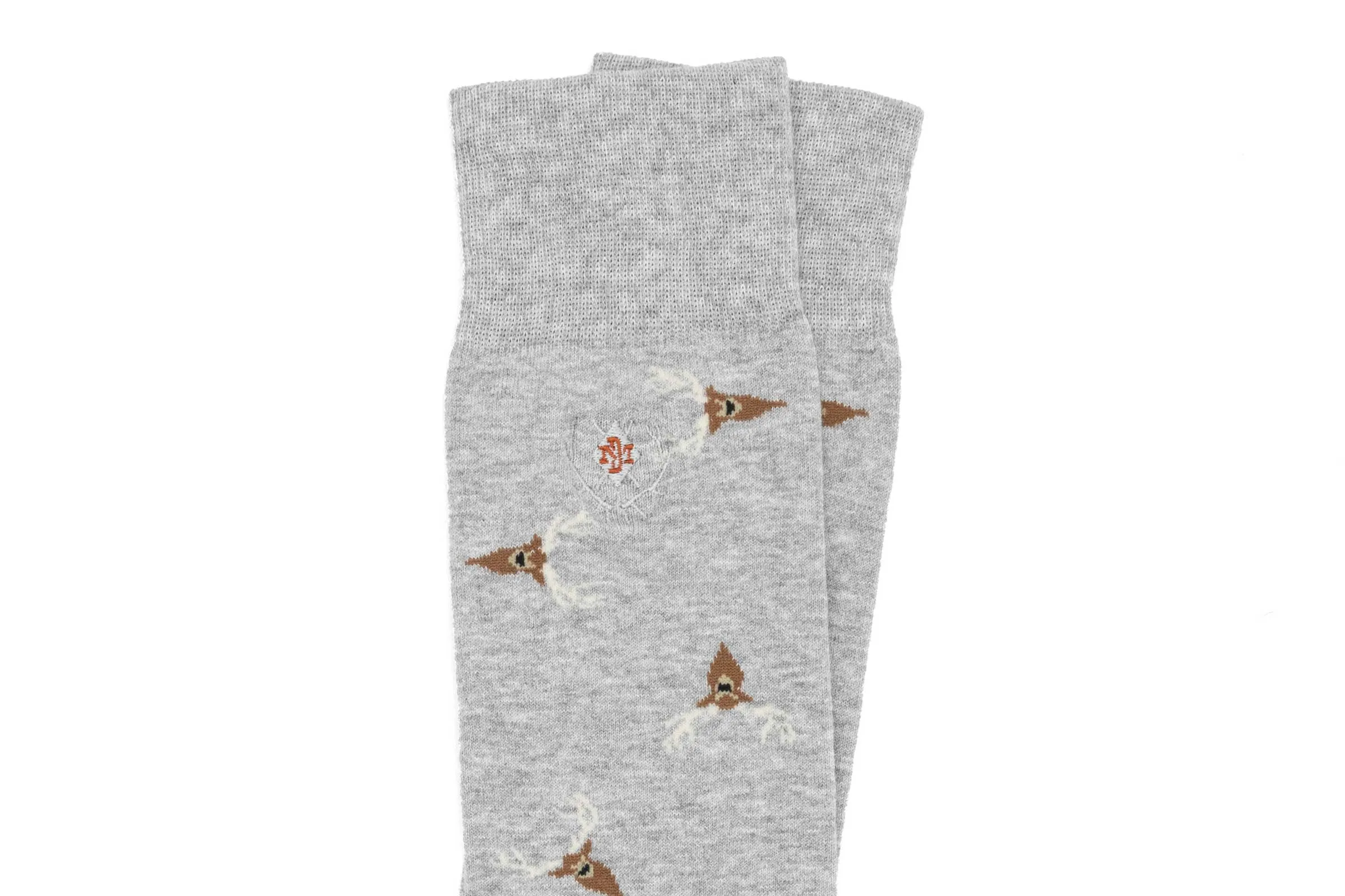 Fancies Peruvian Pima Cotton Socks- Ash Grey Buck sold by Martin Dingman product image thumbnail 2