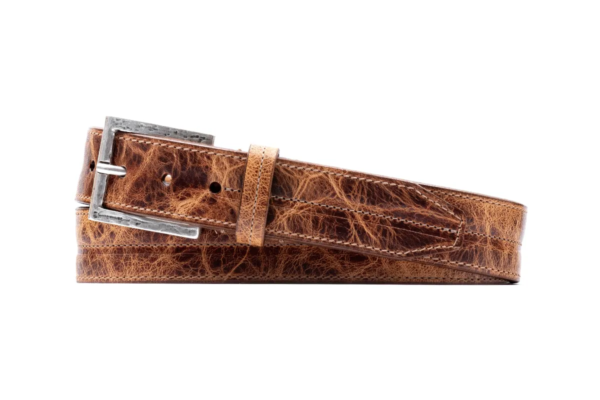 Austin Italian Saddle Leather Belt - Old Saddle made by Martin Dingman