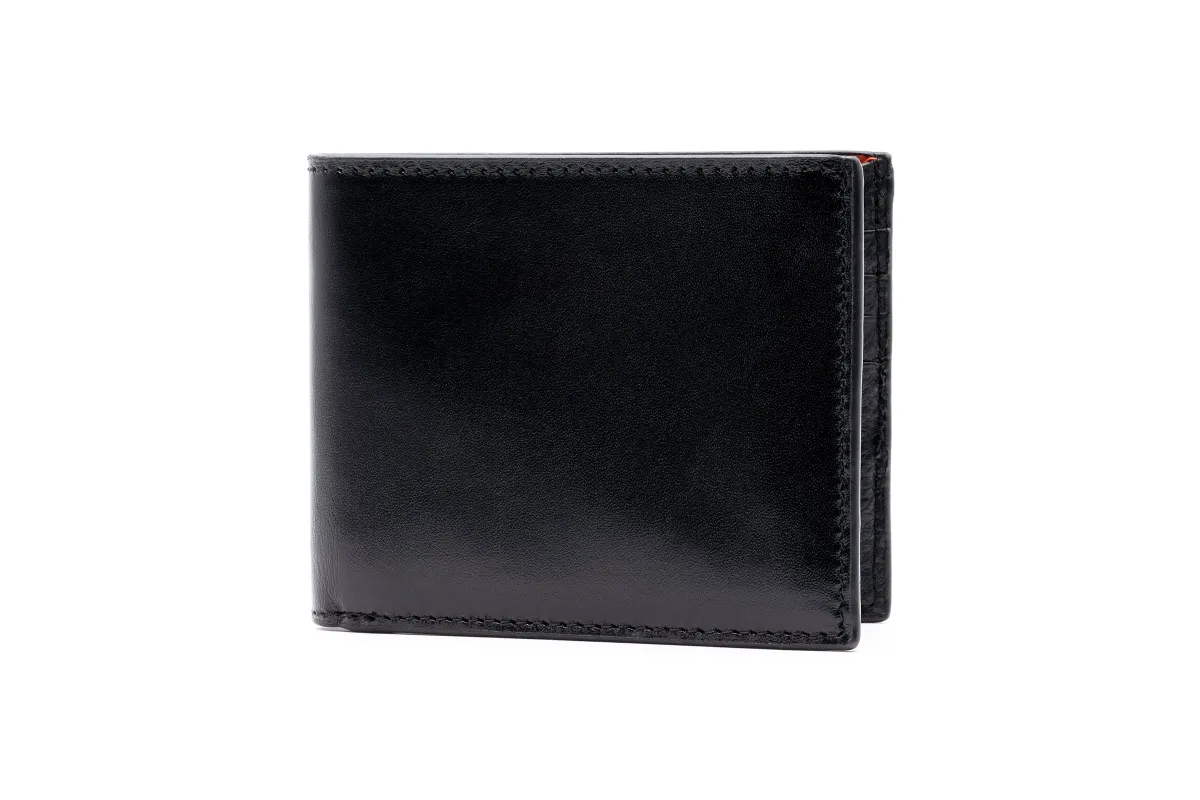 Edward Saddle Leather Billfold - Black made by Martin Dingman