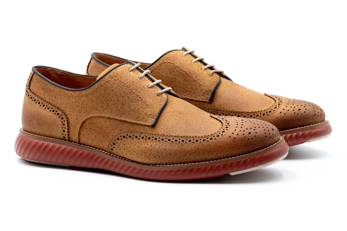 CountryAire Water Buffalo Wingtip - Saddle made by Martin Dingman