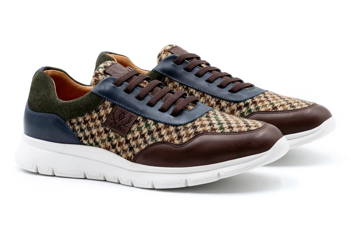 Harris Tweed Sneakers - Plaid made by Martin Dingman