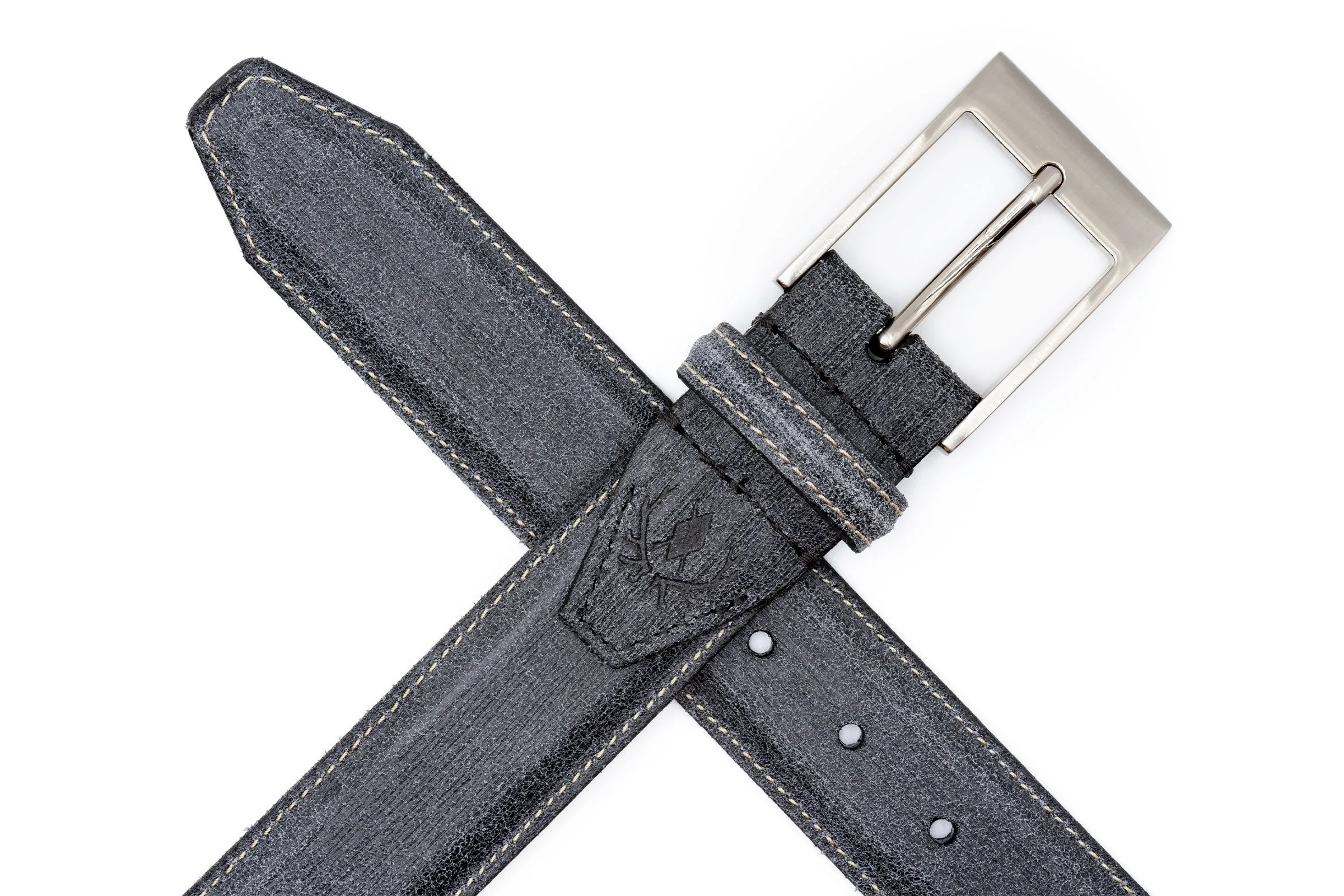 Royal Suede Belt - Blueberry sold by Martin Dingman product image thumbnail 2
