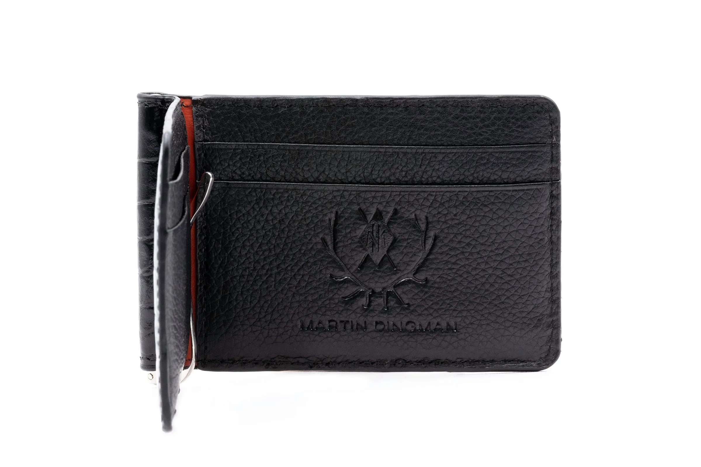 Anthony Alligator Grain Credit Card Money Clip - Black sold by Martin Dingman product image thumbnail 2