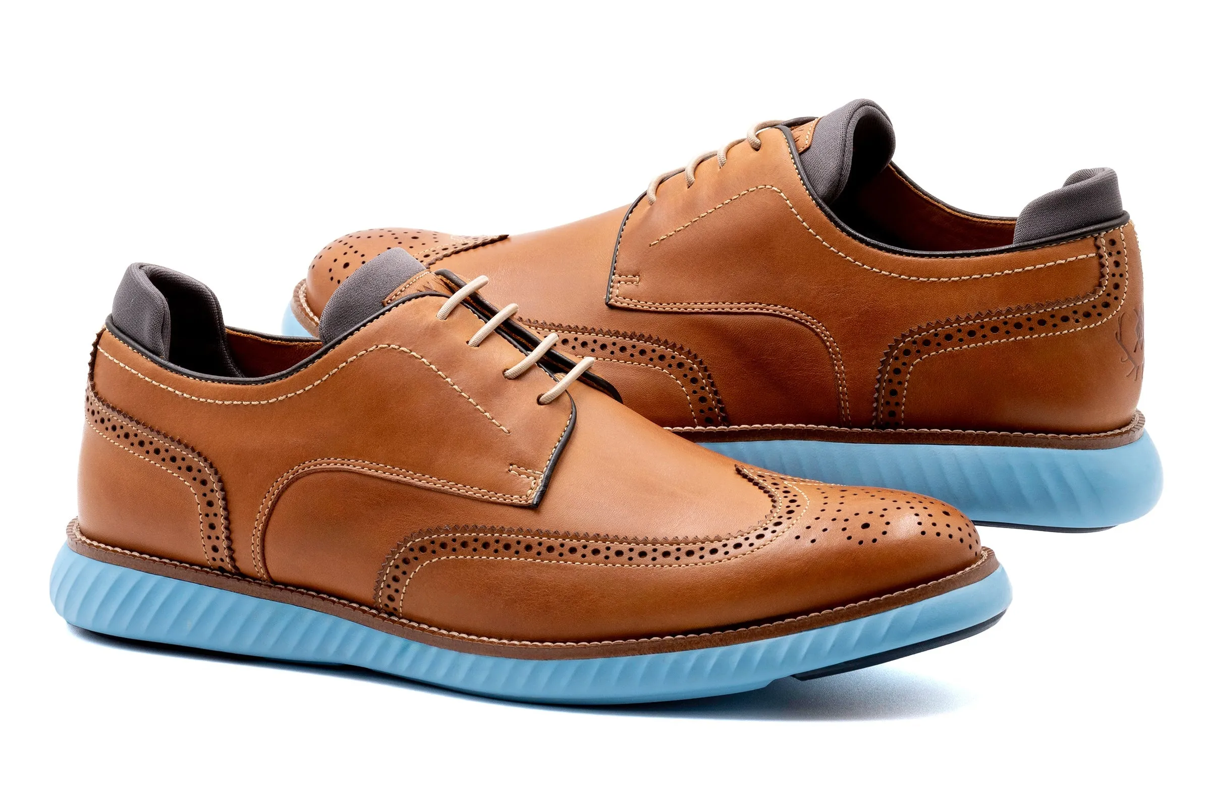 Countryaire Saddle Leather Wingtip - Saddle Tan sold by Martin Dingman product image thumbnail 3