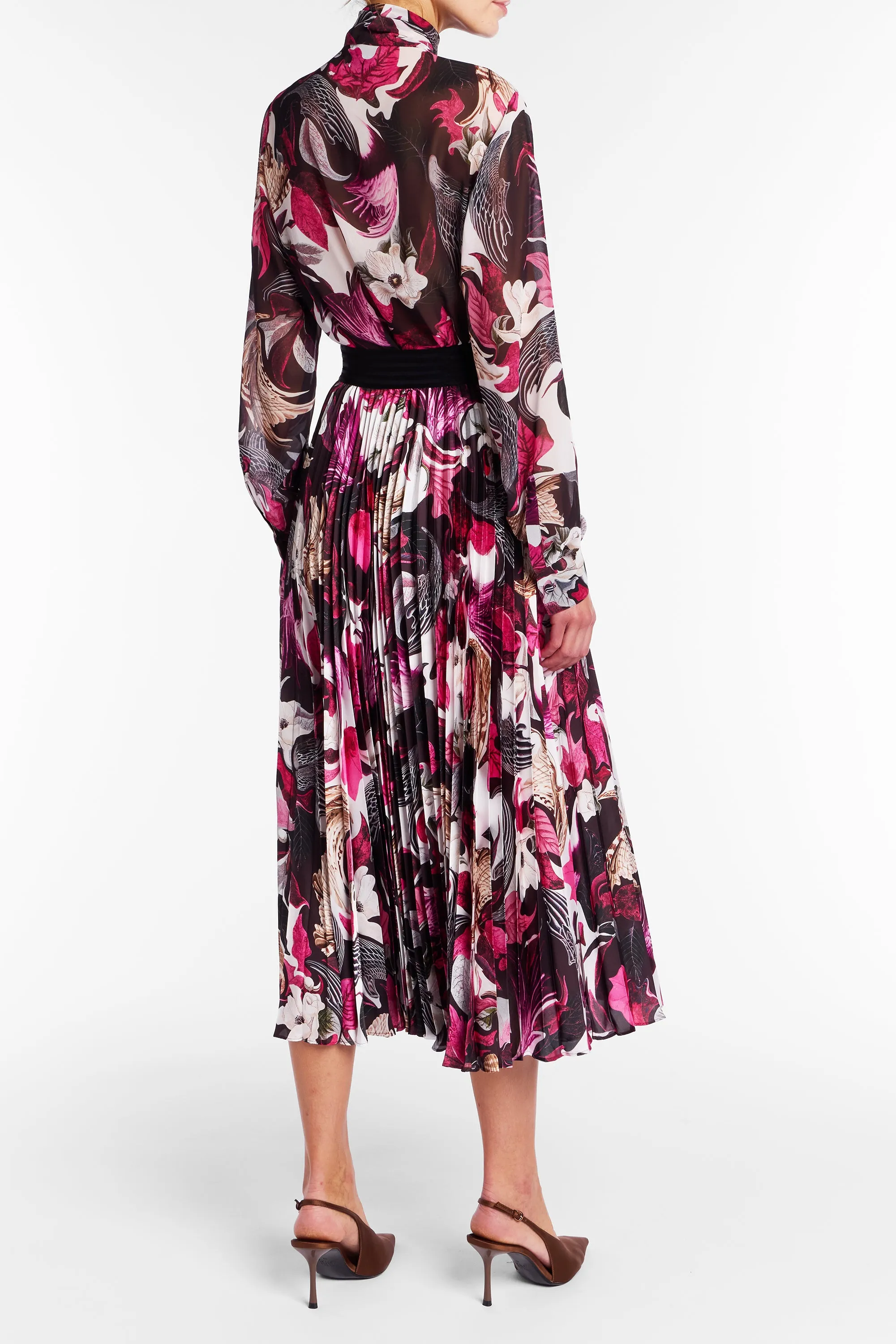 Ines Blouse Camofolia Parakeet sold by MARY KATRANTZOU product image thumbnail 3