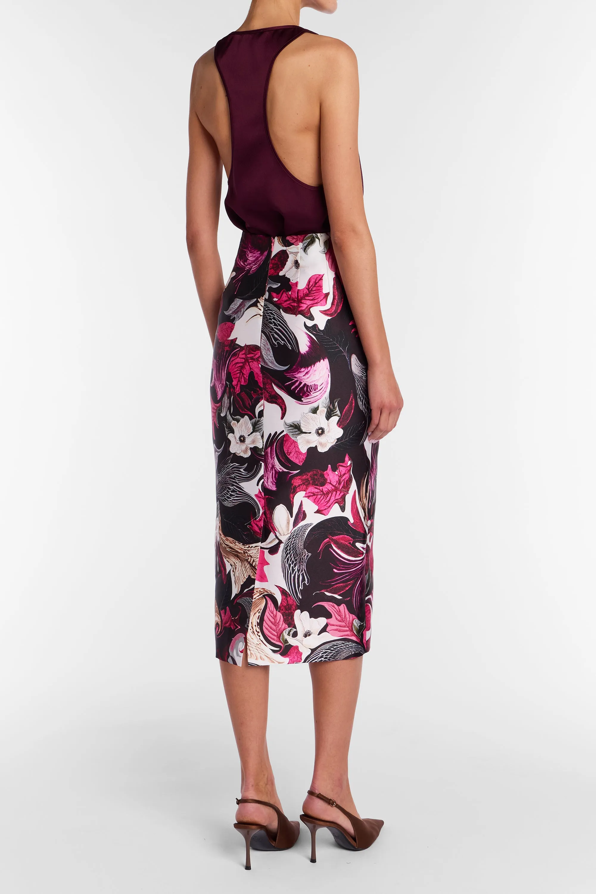 Vargas Skirt Camofolia Parakeet sold by MARY KATRANTZOU product image thumbnail 3