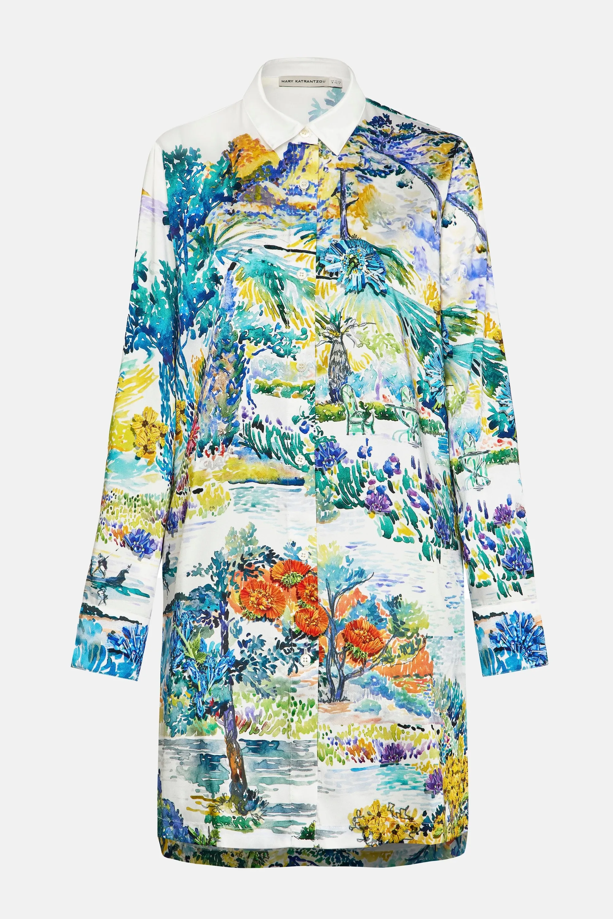 Verona Shirt Aviemore Water sold by MARY KATRANTZOU