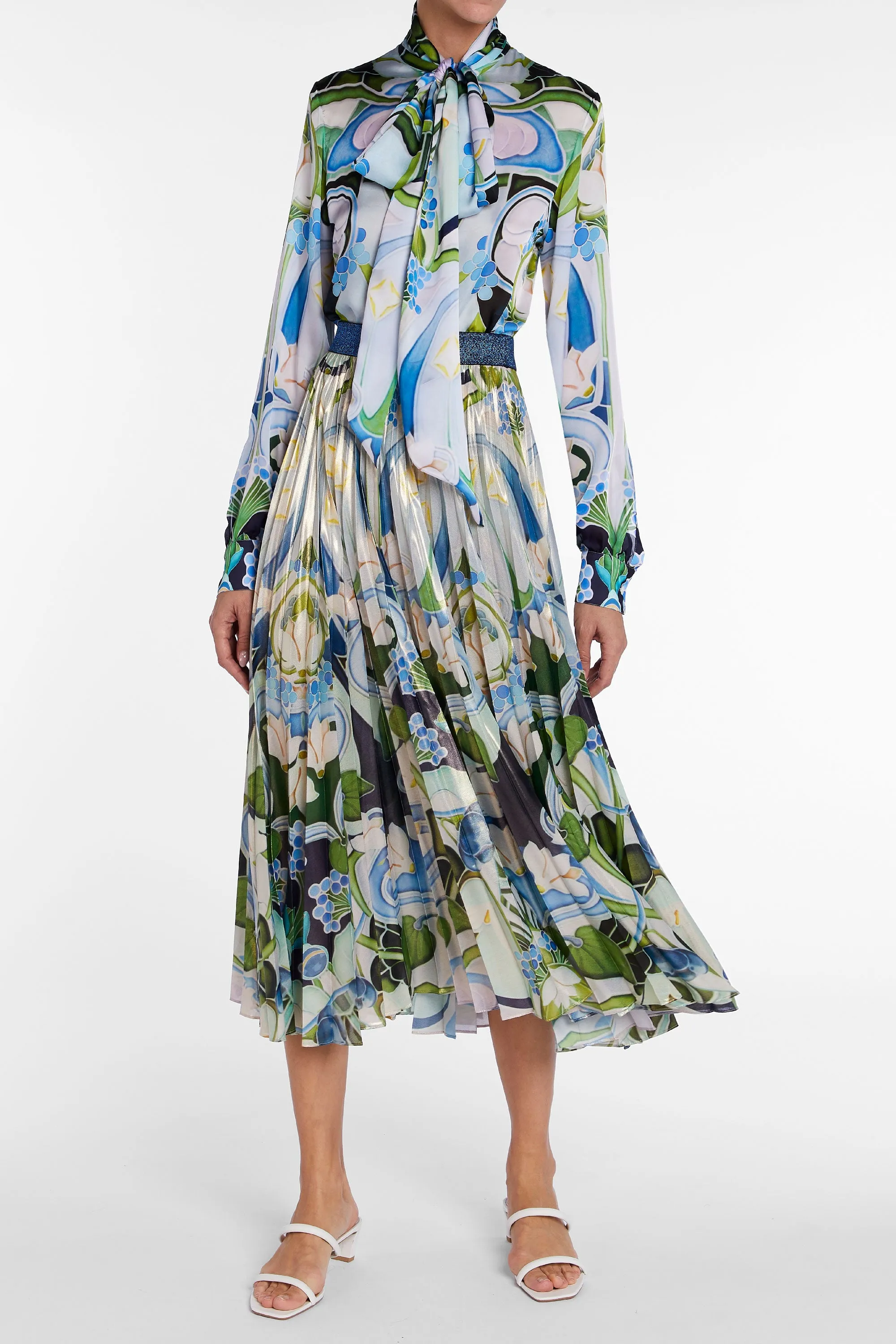 Ines Blouse Ceramica Lila sold by MARY KATRANTZOU product image thumbnail 2