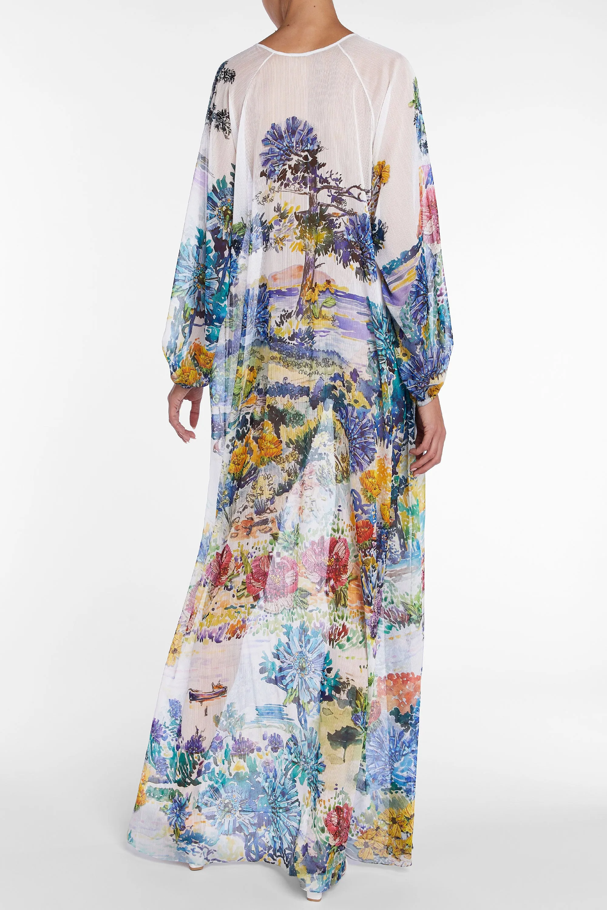 Cevennes Kaftan Aviemore Water sold by MARY KATRANTZOU product image thumbnail 3