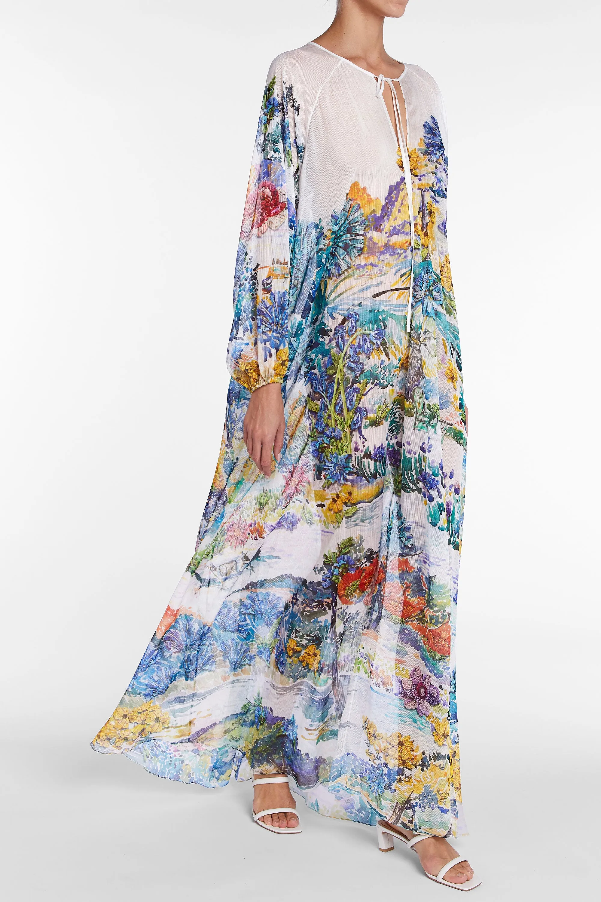 Cevennes Kaftan Aviemore Water sold by MARY KATRANTZOU product image thumbnail 2
