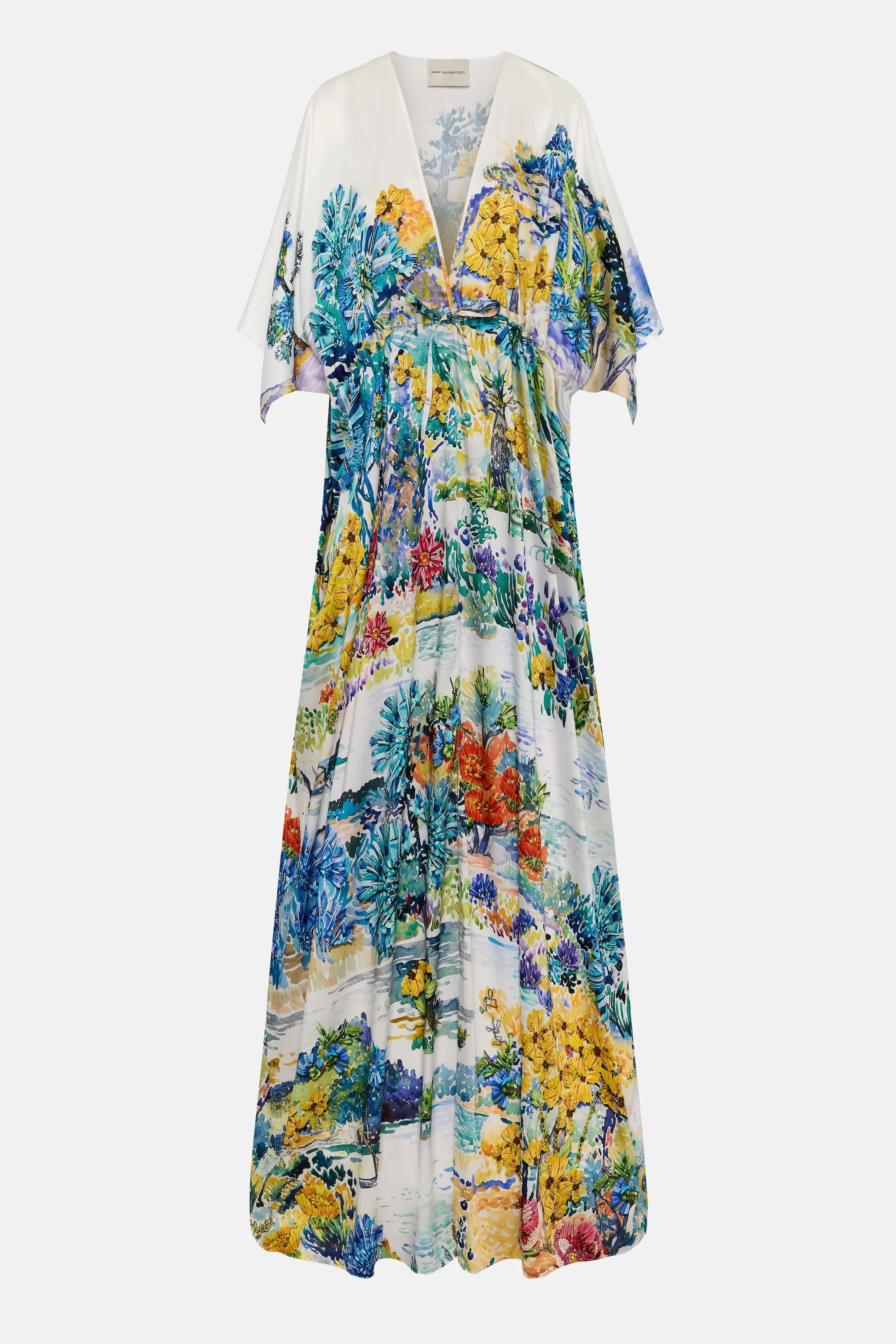 Taormina Kaftan Aviemore Water sold by MARY KATRANTZOU