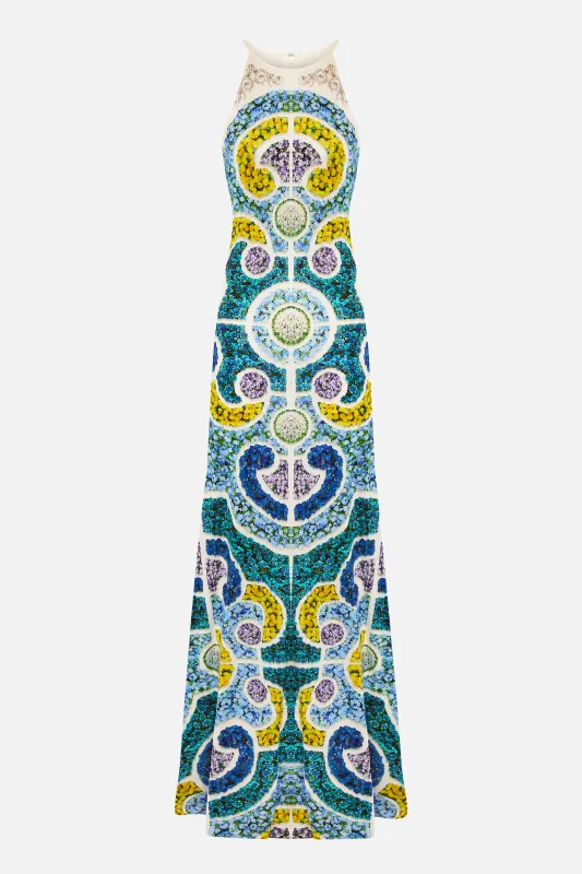 Cher Dress Bluebell Topiary made by MARY KATRANTZOU